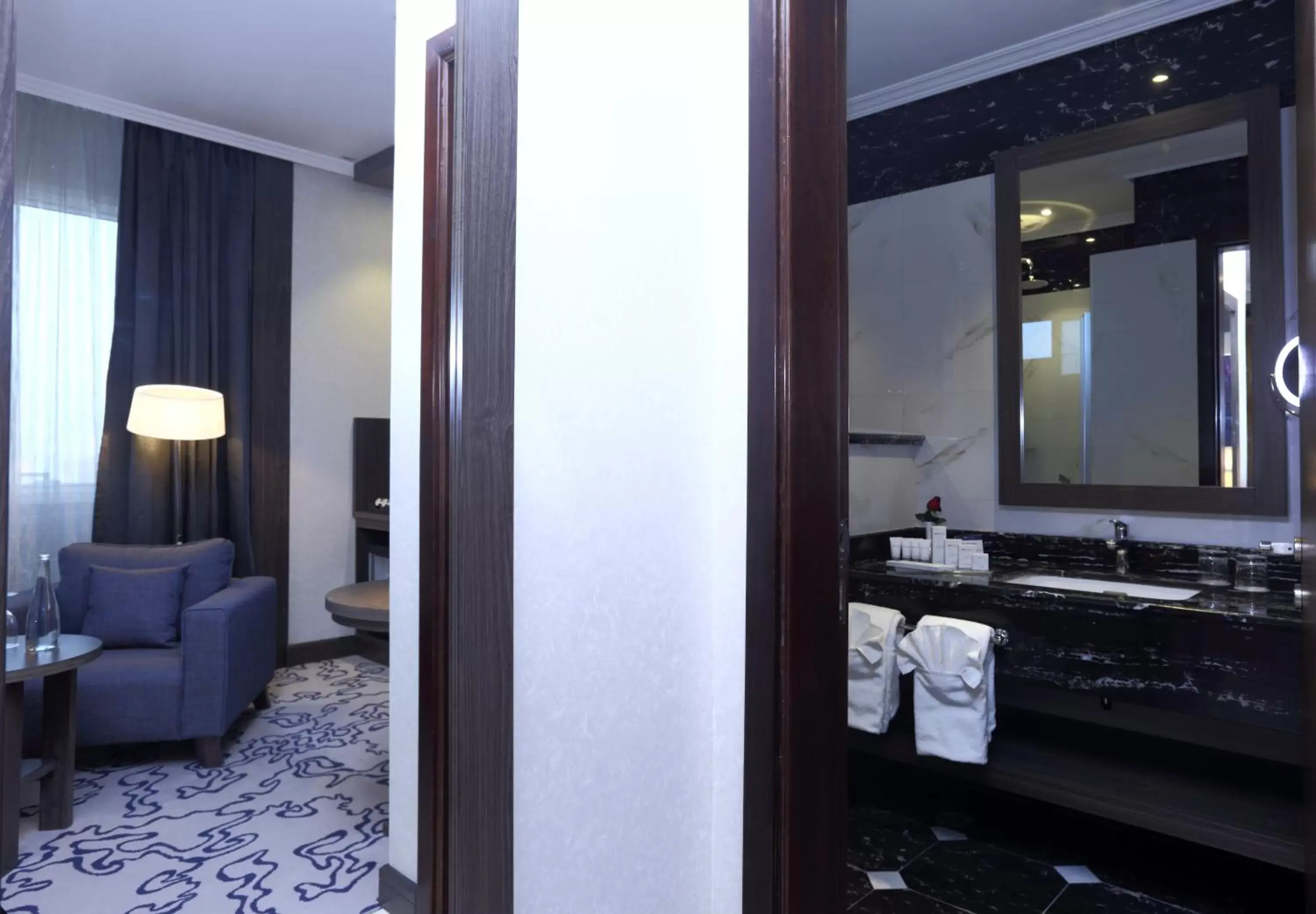 Bathroom in Swiss Flora Royal Hotel Riyadh Bathroom in Swiss Flora Royal Hotel Riyadh