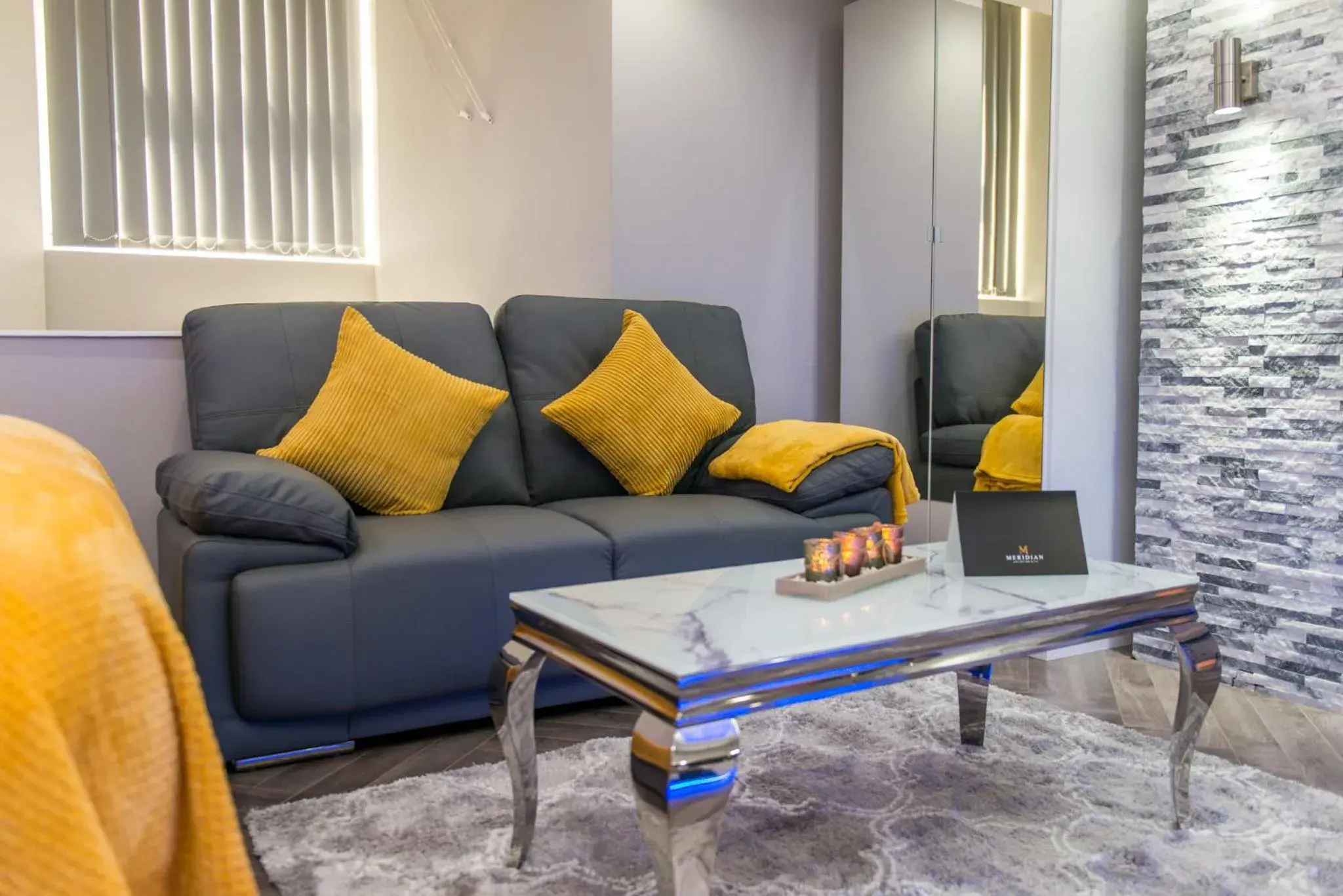 Seating Area in Meridian Serviced Apartments