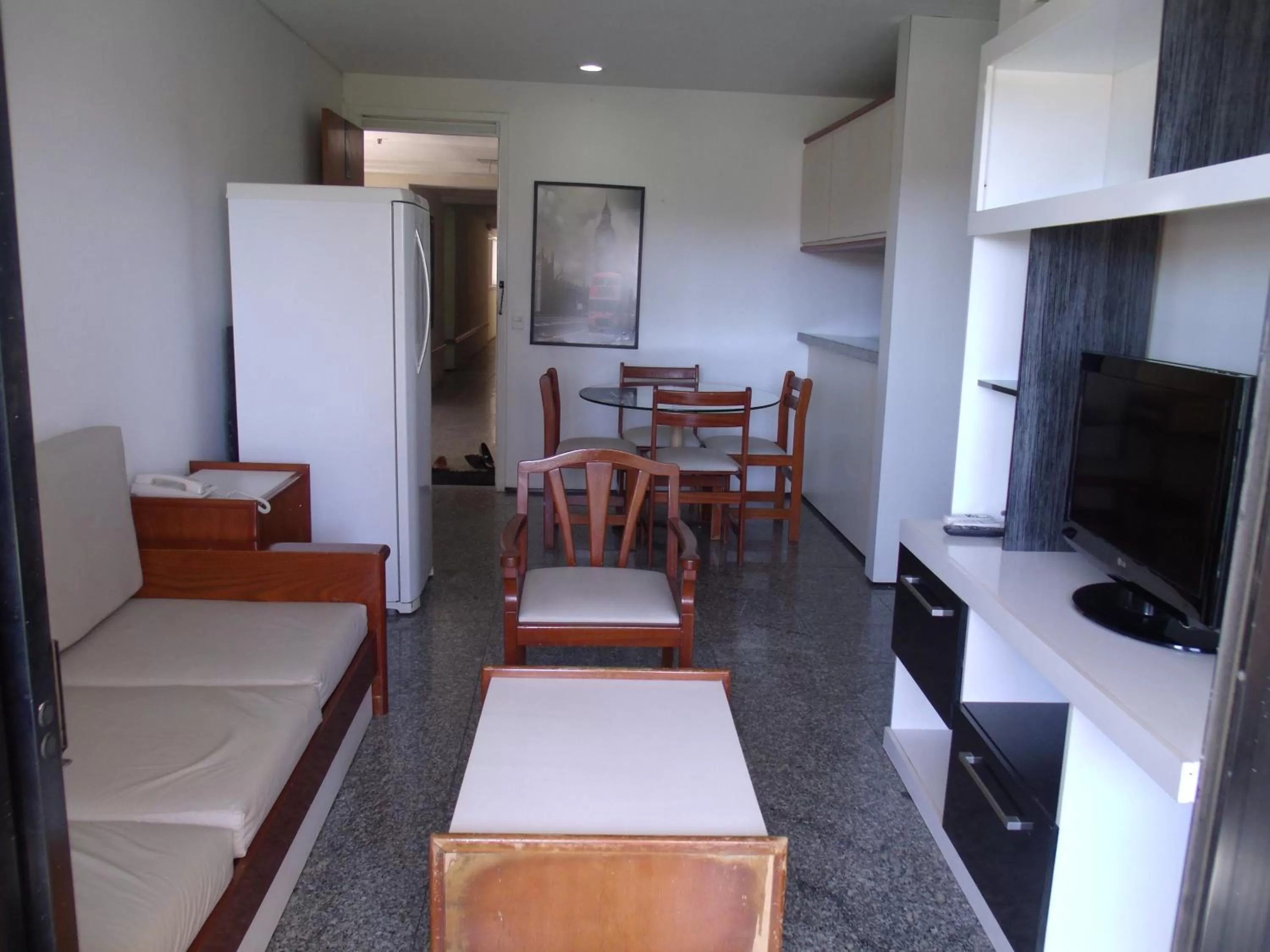 Living room in Iracema Residence Hotel Flat