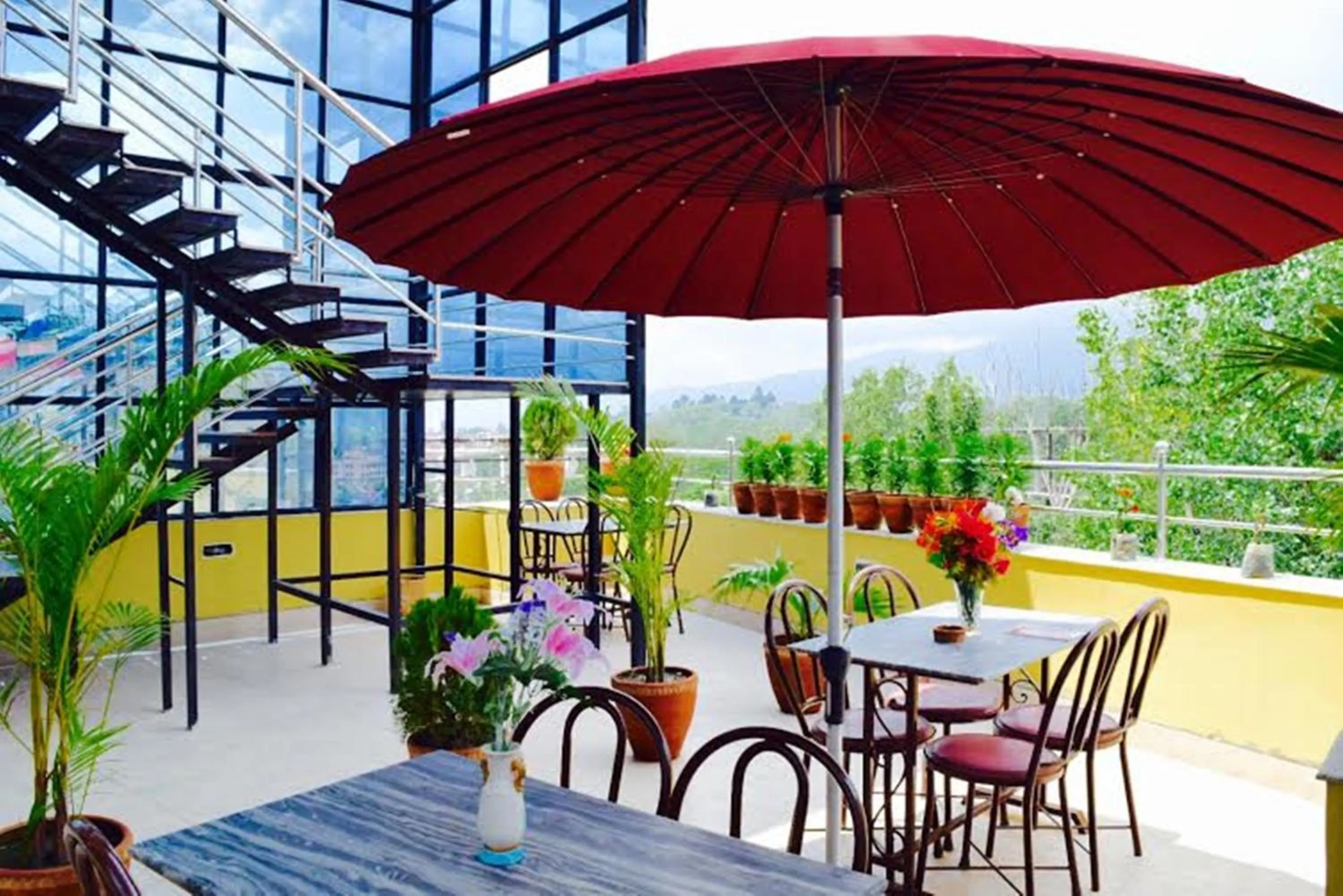 Balcony/Terrace in Hotel Regal Airport