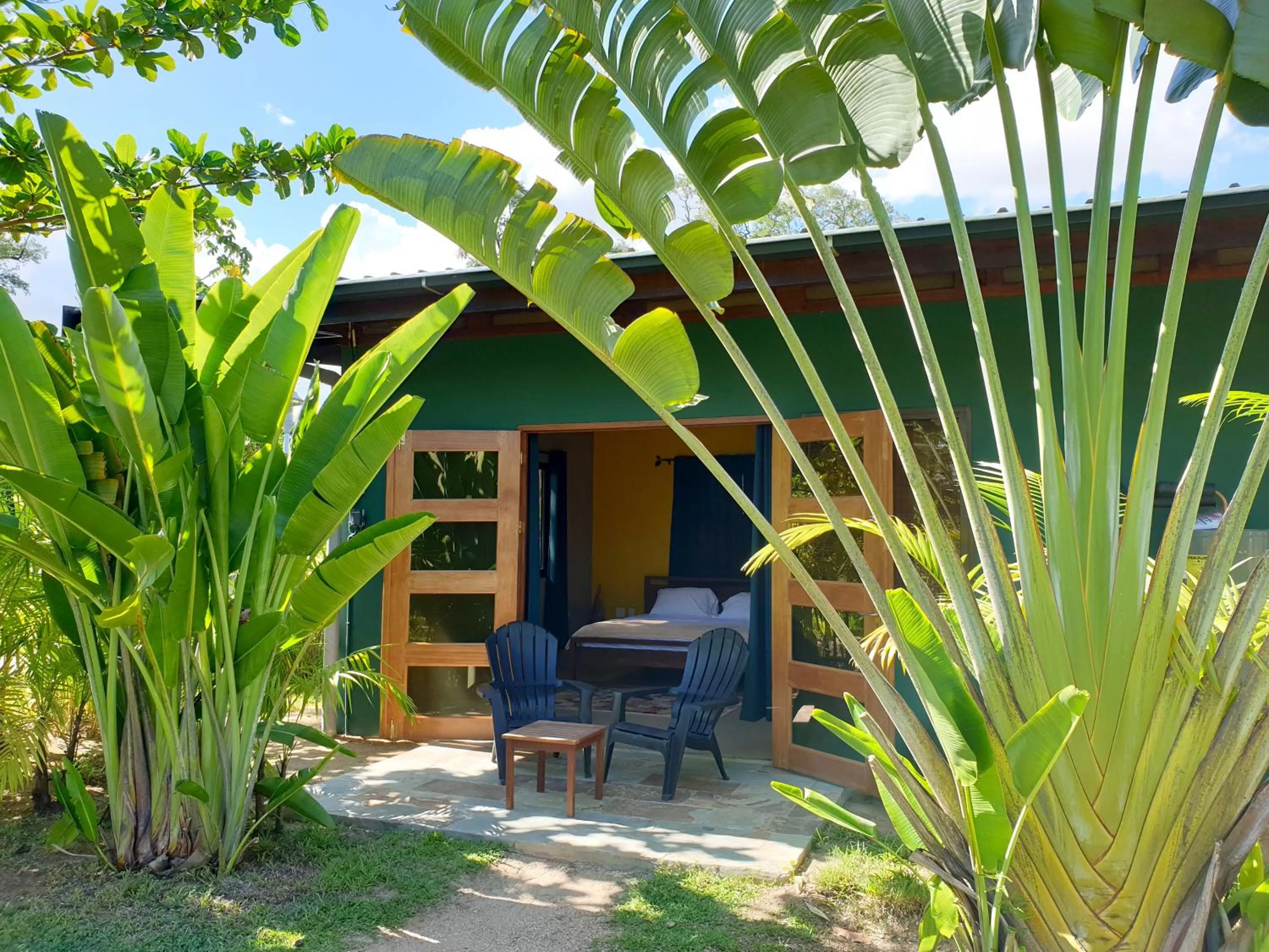 Patio in Houttuyn Wellness River Resort