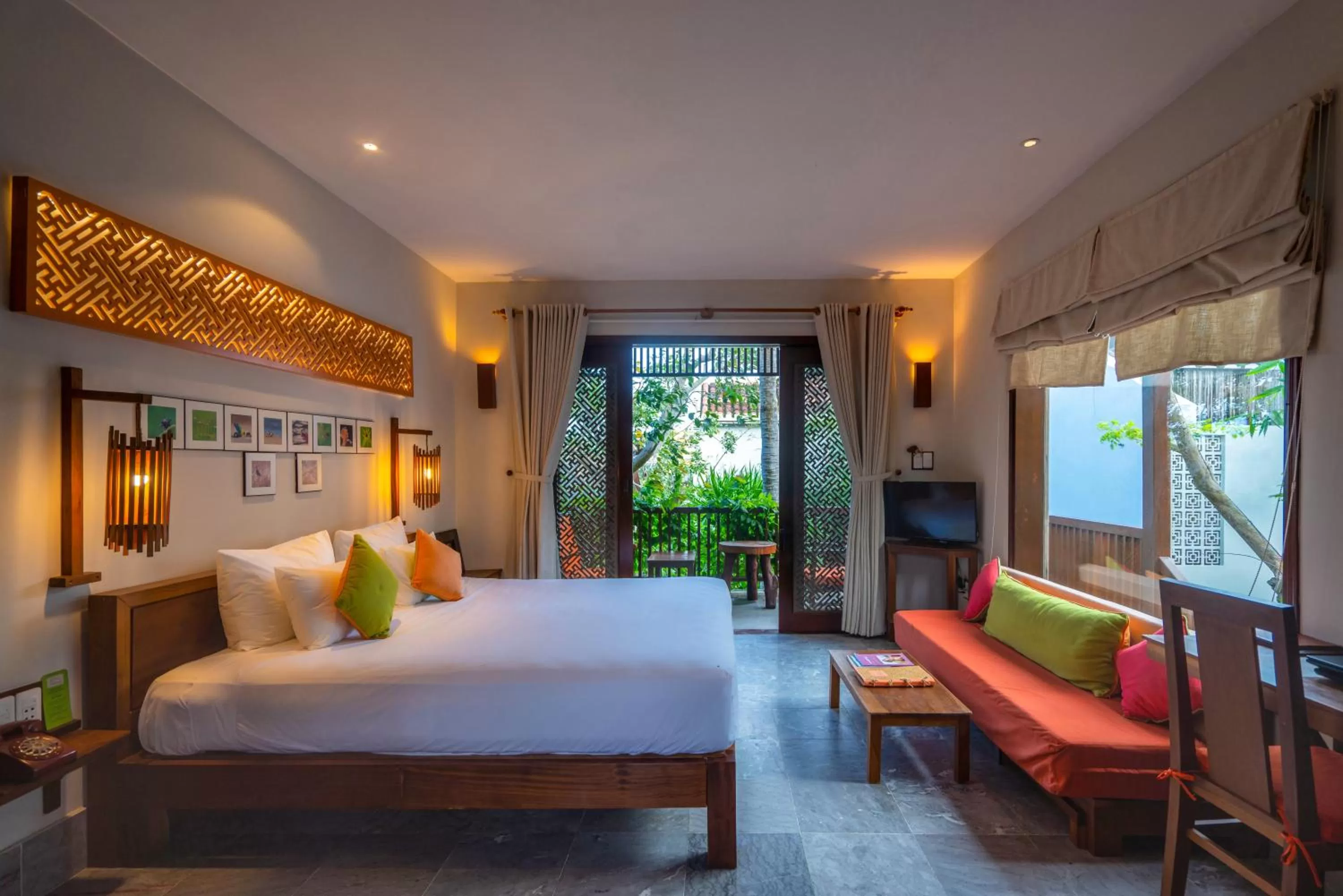 Photo of the whole room, Bed in Hoi An Chic - Green Retreat