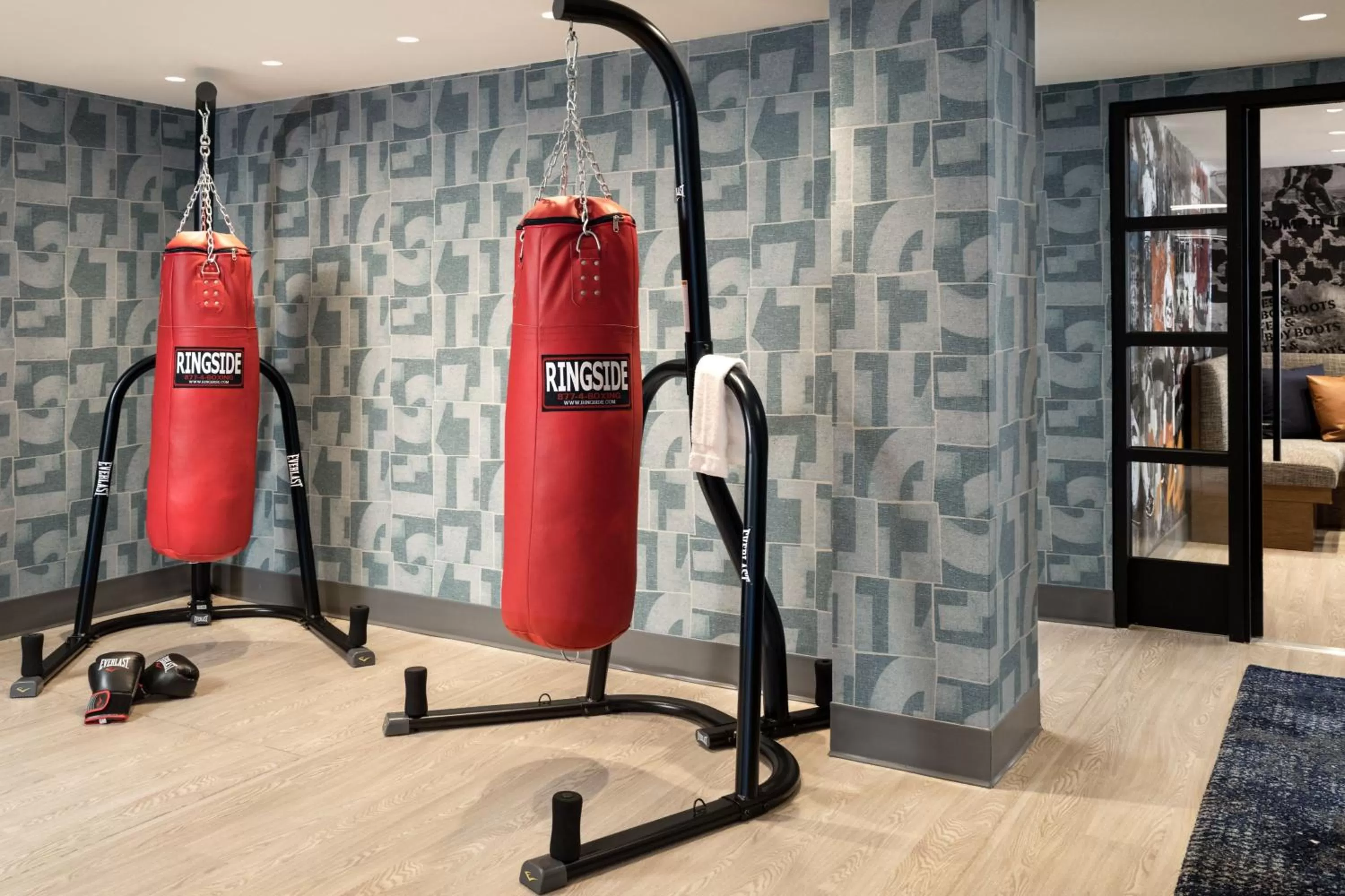 Fitness centre/facilities in Austin Marriott South