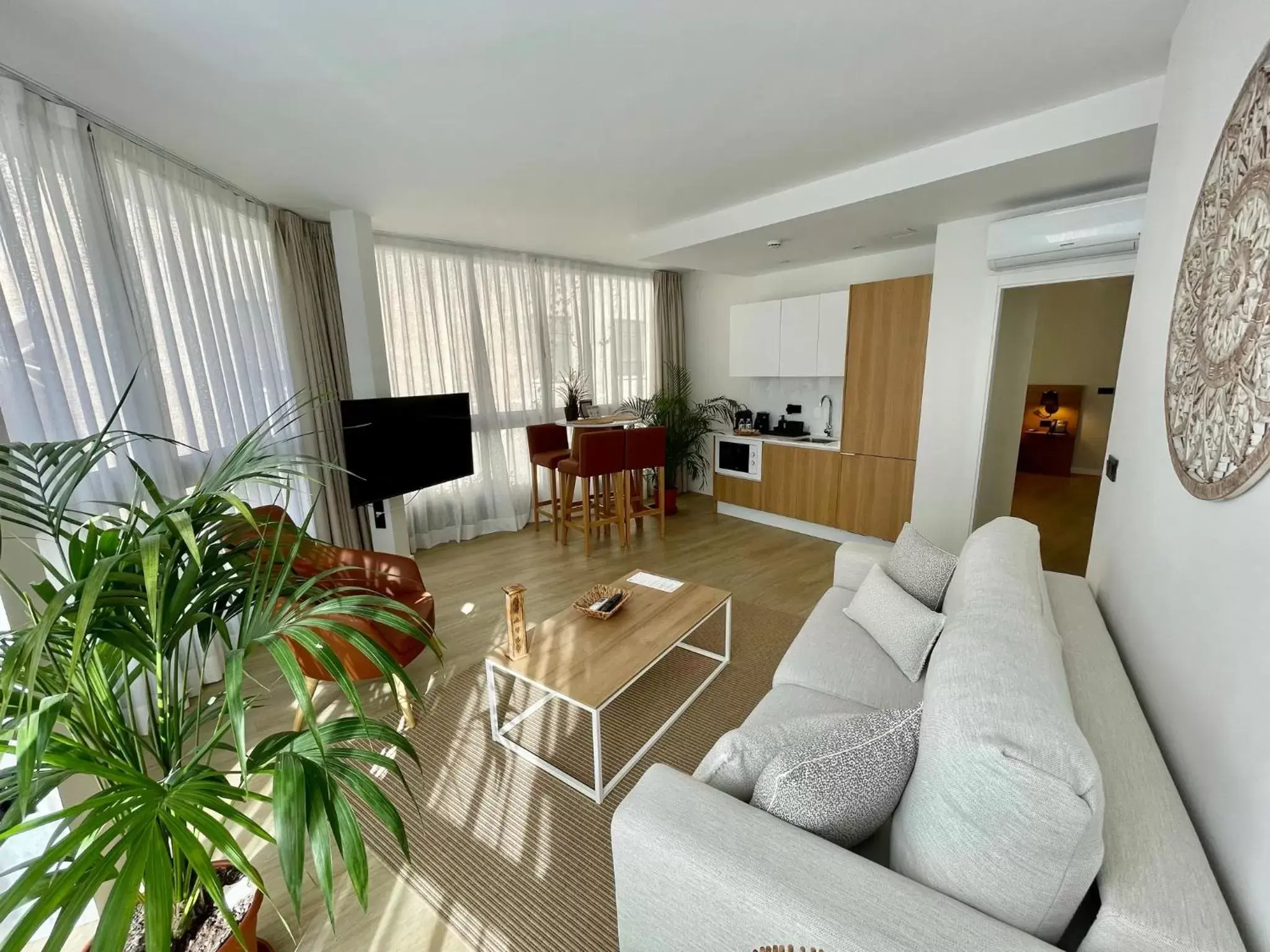 Living room, Seating Area in Hotel Emblemático Hi Suites