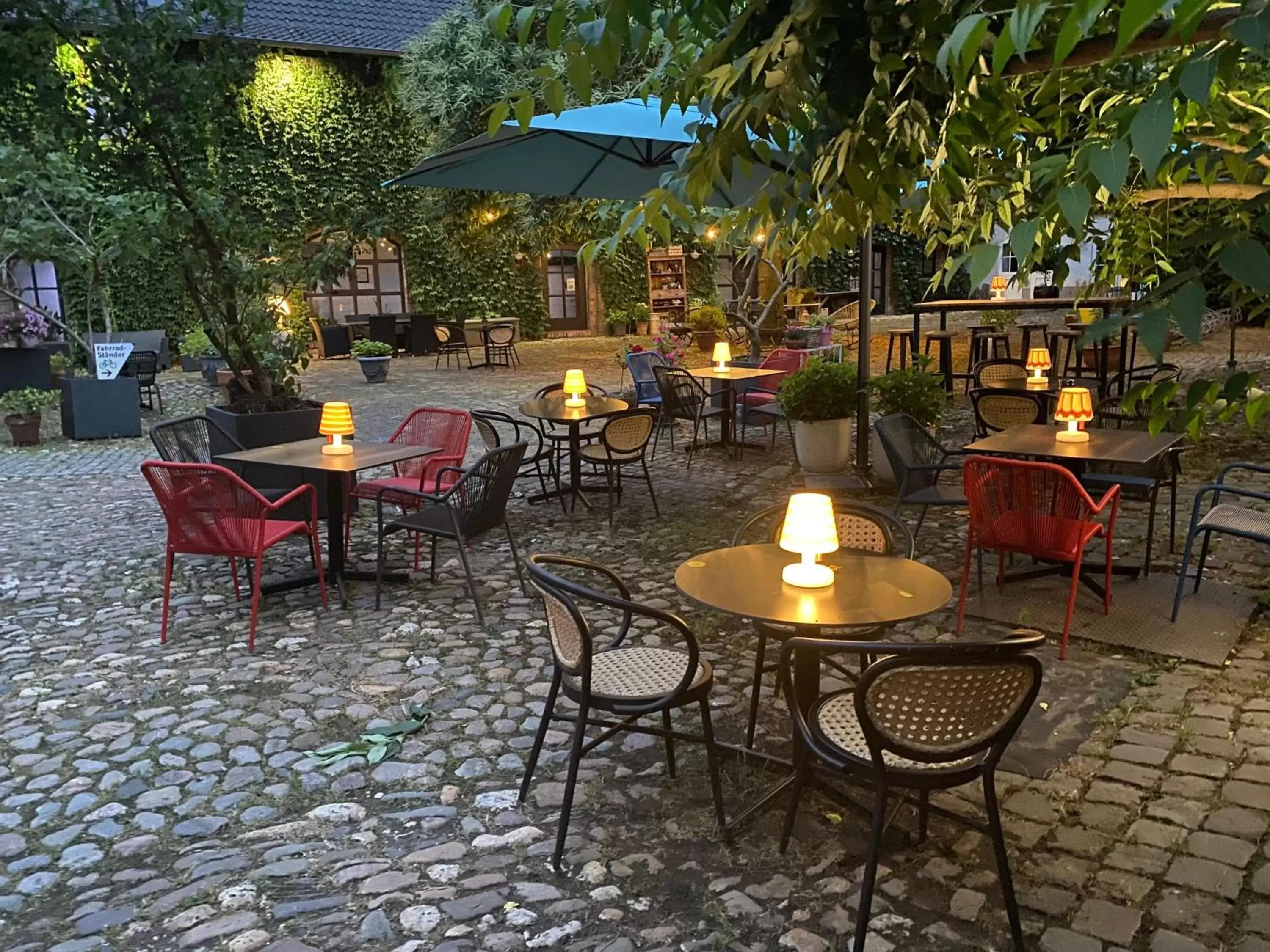 Patio, Restaurant/Places to Eat in Landhaus Danielshof