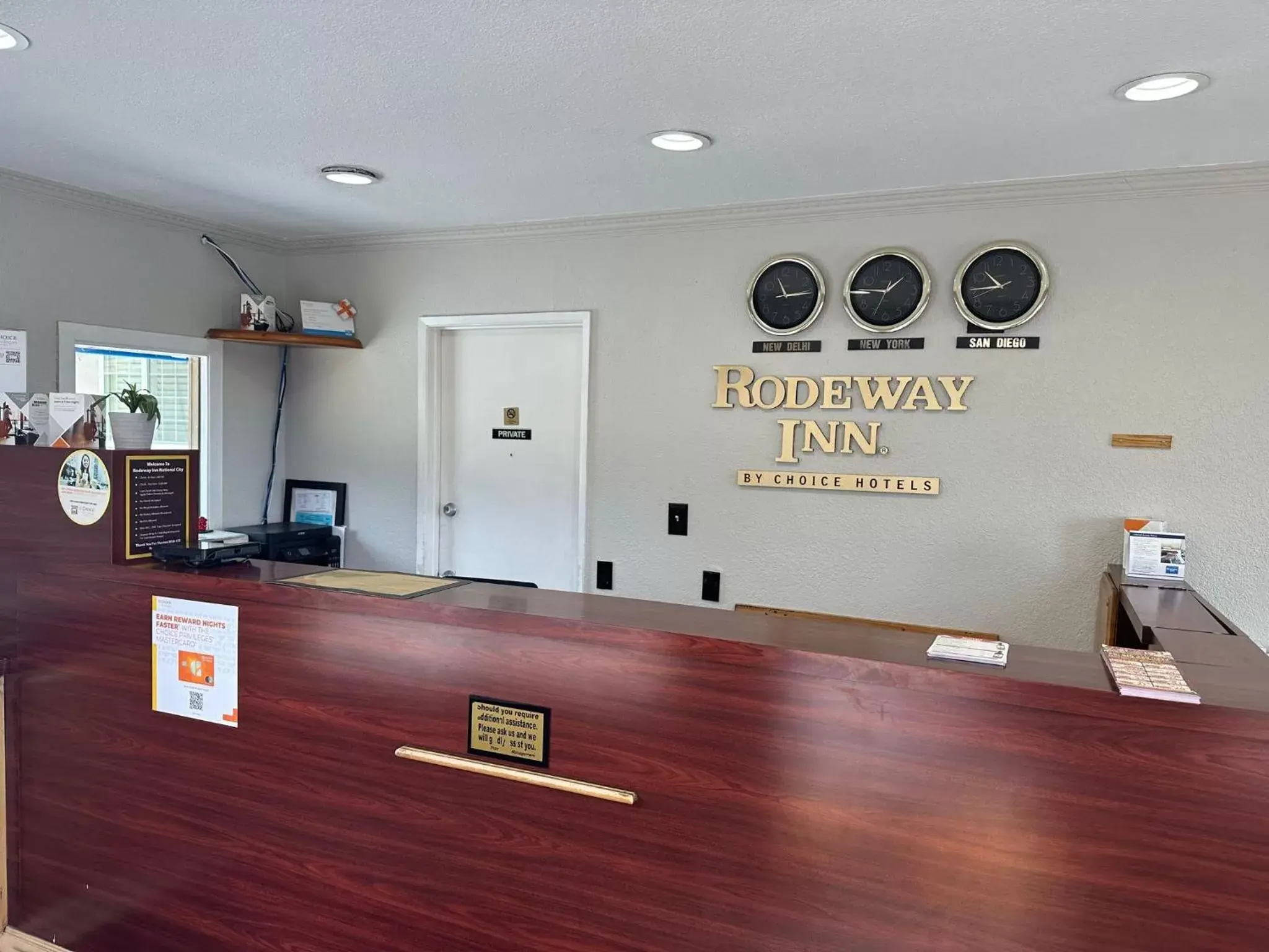 Lobby or reception, Lobby/Reception in Rodeway Inn National City San Diego South