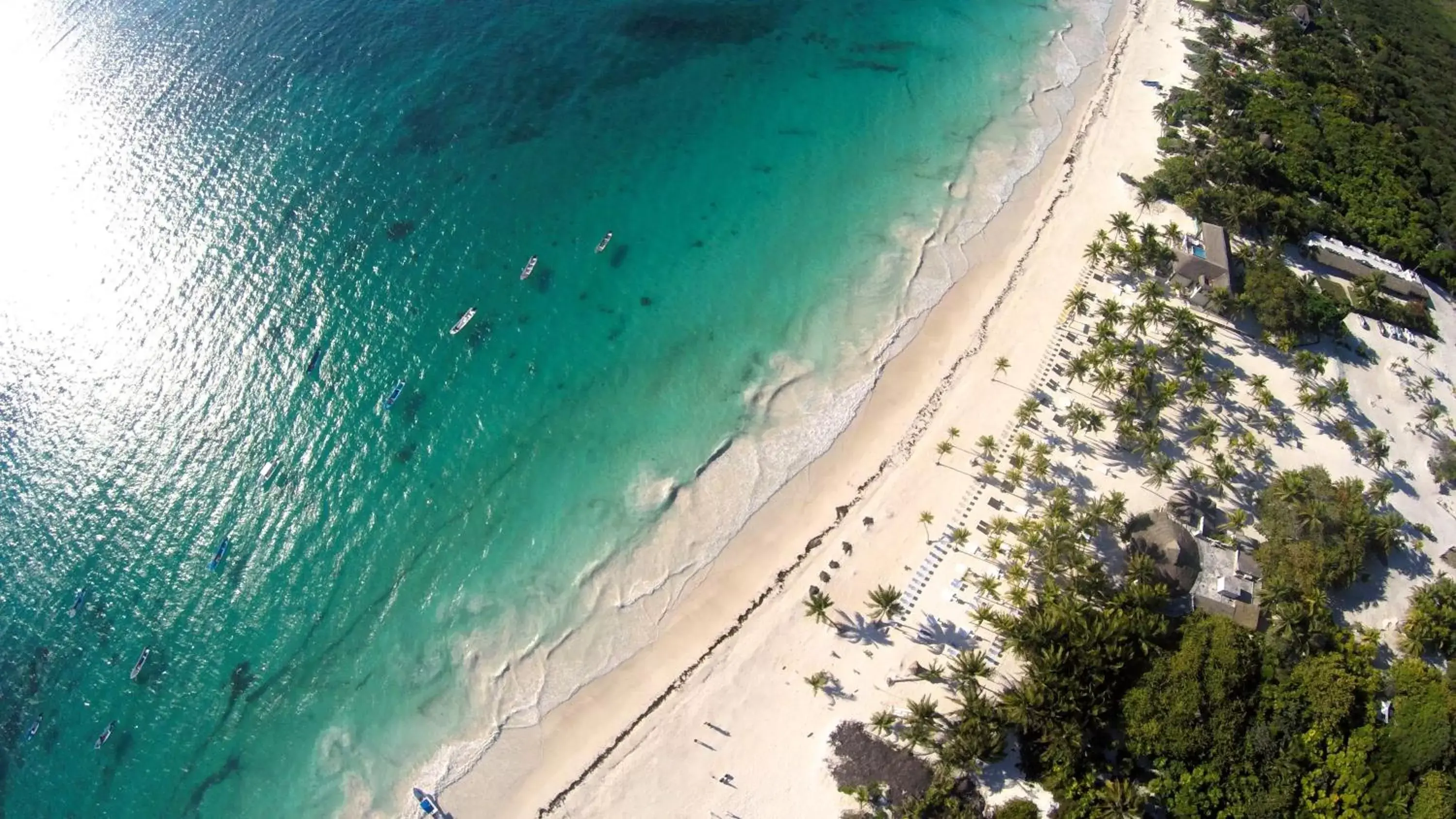 Bird's eye view, Bird's-eye View in El Paraiso Hotel Tulum