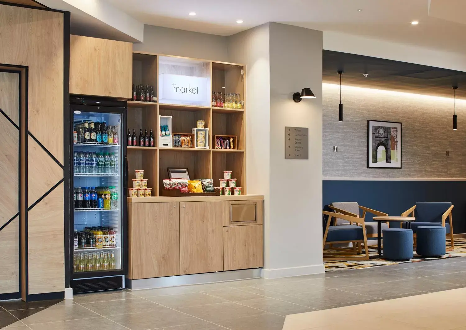 Restaurant/places to eat in Courtyard by Marriott Keele Staffordshire