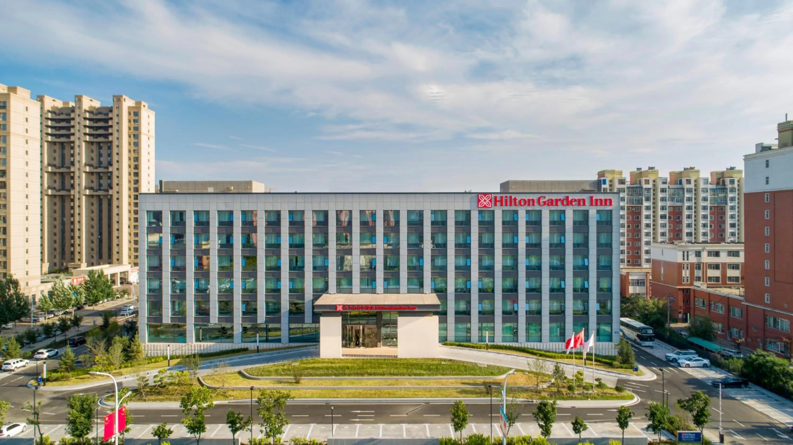 Property building in Hilton Garden Inn Changchun Economic Development Zone