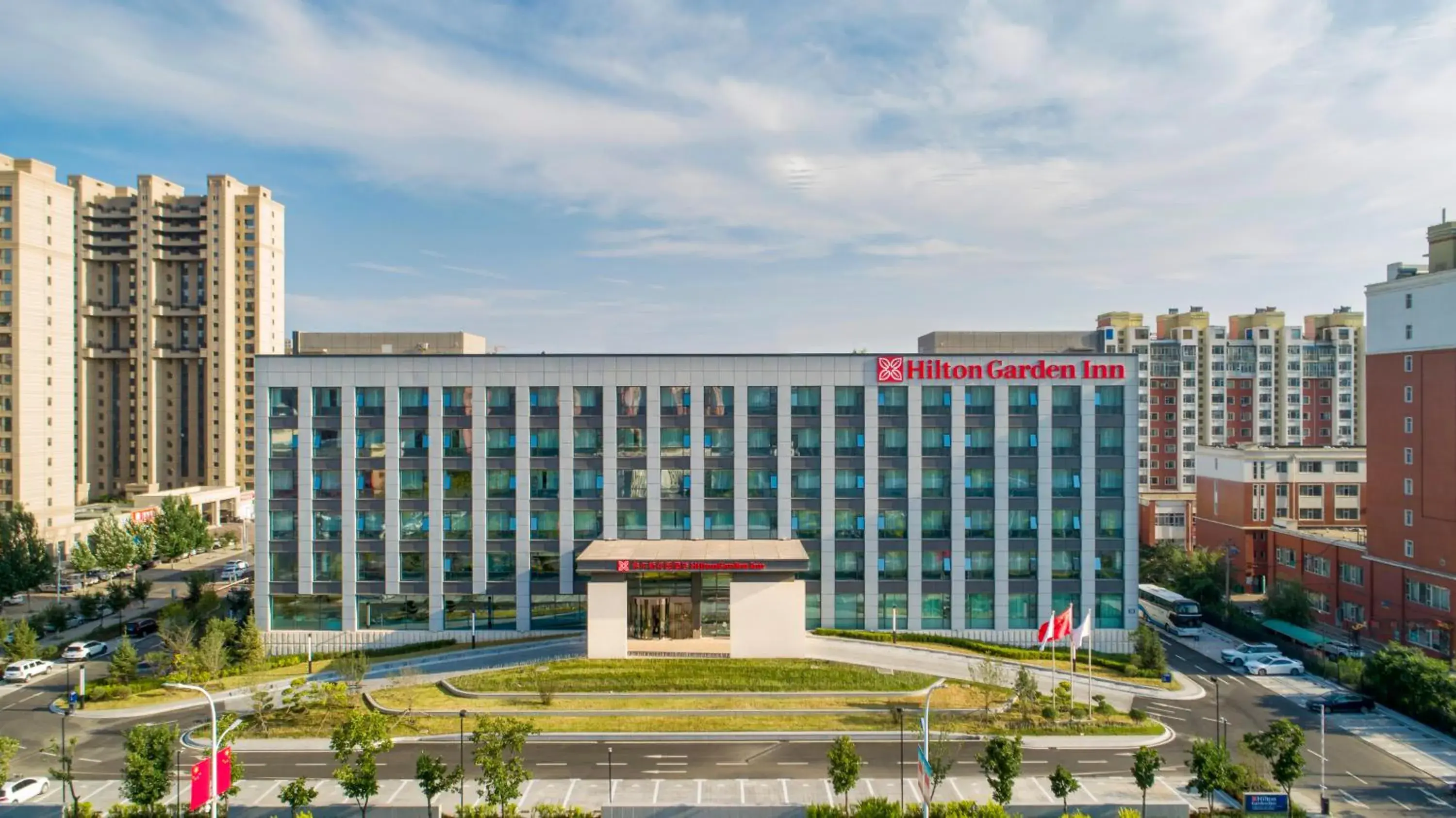 Property building in Hilton Garden Inn Changchun Economic Development Zone Property building in Hilton Garden Inn Changchun Economic Development Zone