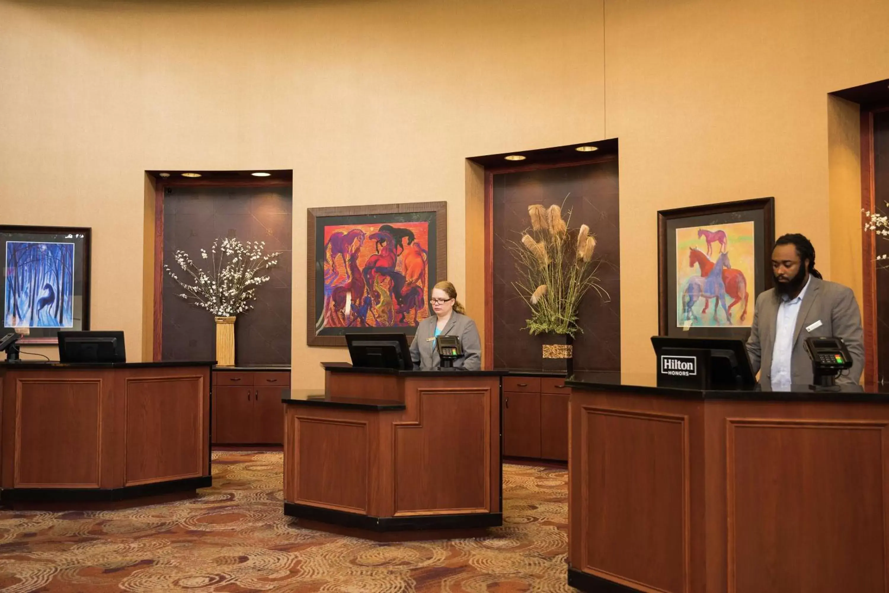 Lobby or reception, Lobby/Reception in Embassy Suites by Hilton Minneapolis North