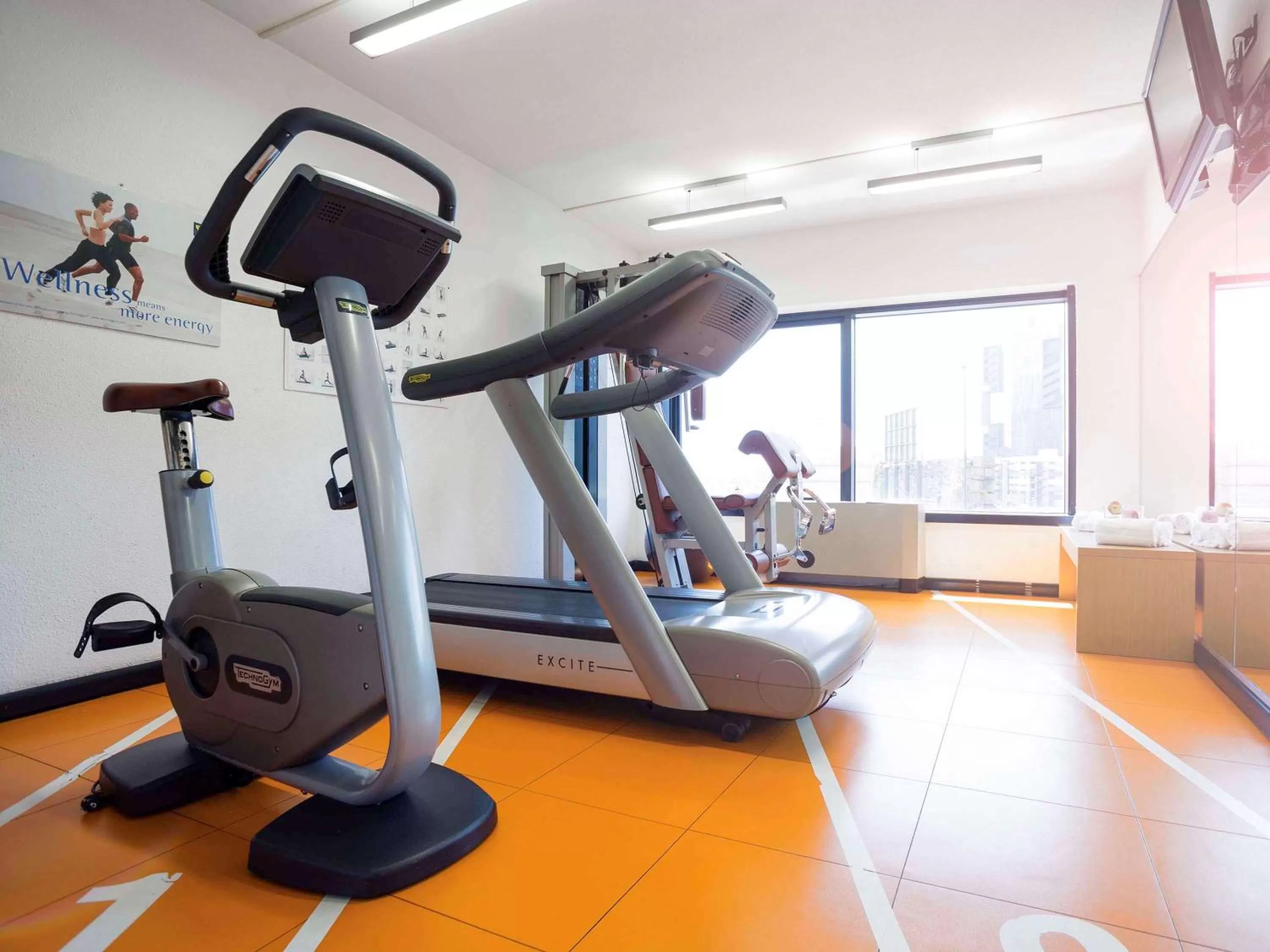 Fitness centre/facilities in Novotel Genova City