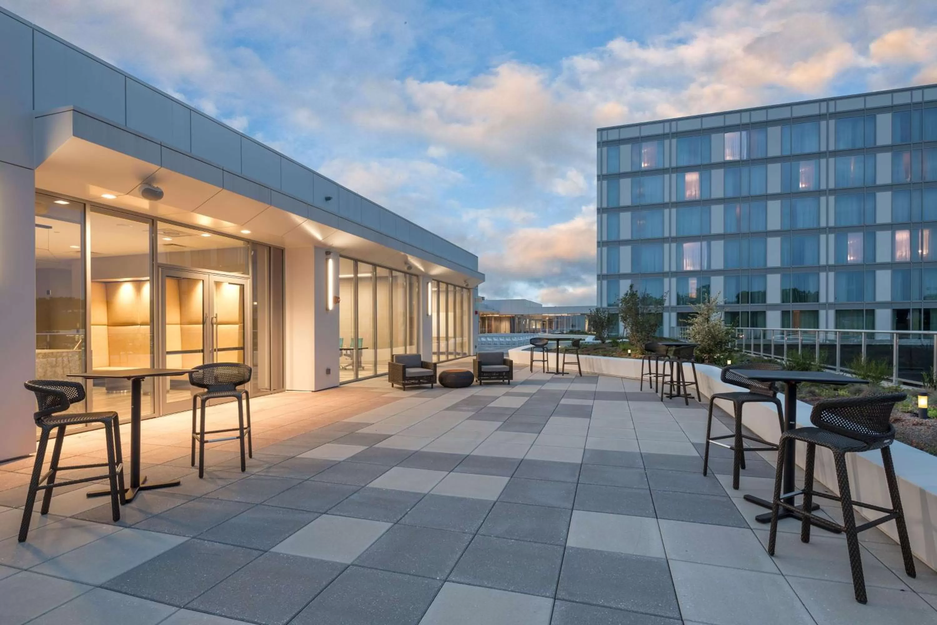 On site in The Summit Hotel