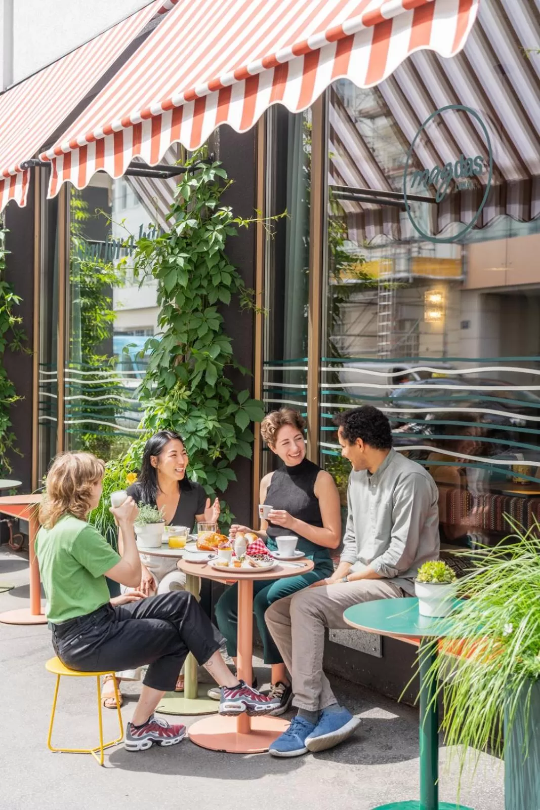 Garden in magdas HOTEL Vienna City - First Social Business HOTEL in Austria