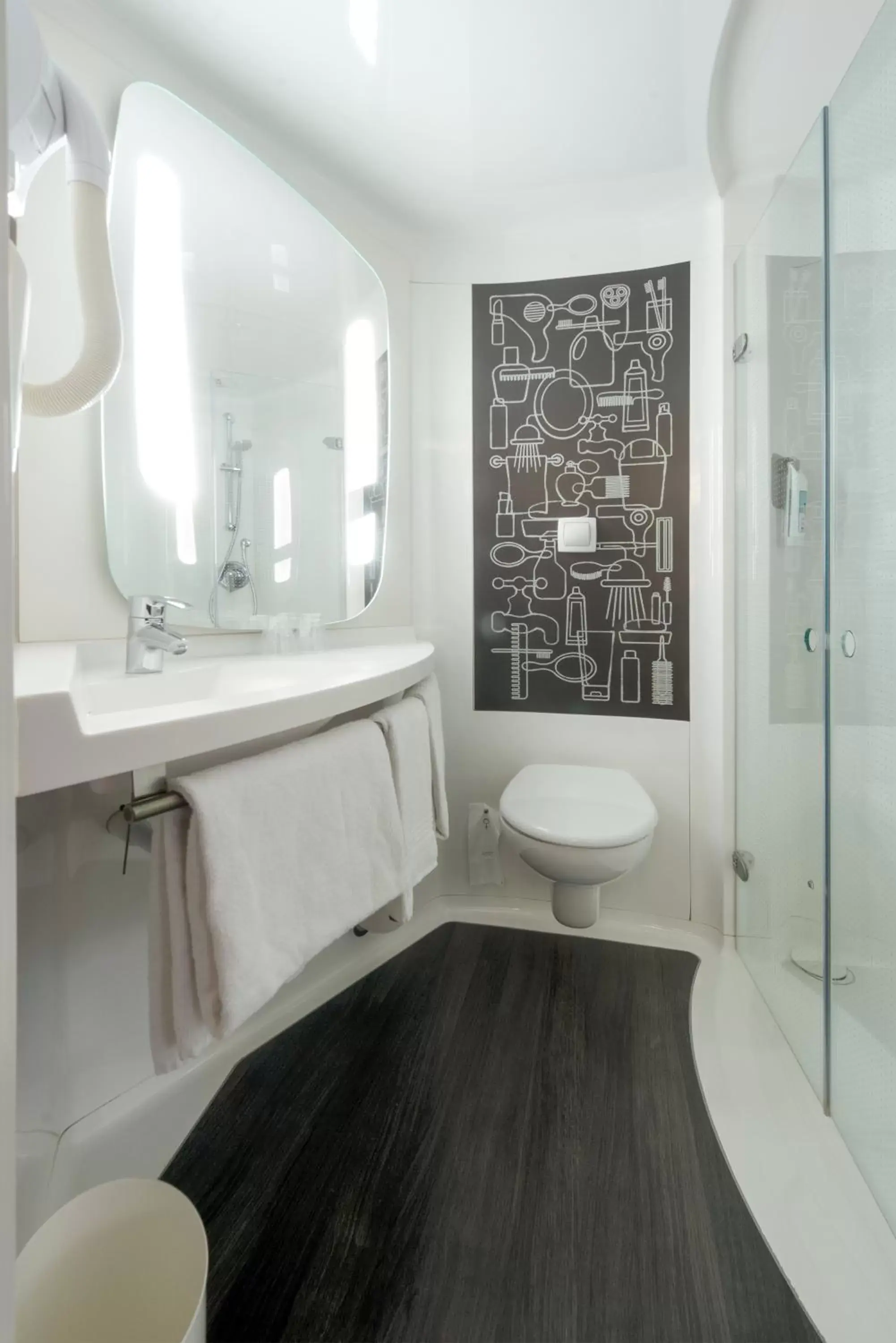 Shower, Bathroom in ibis London Stratford