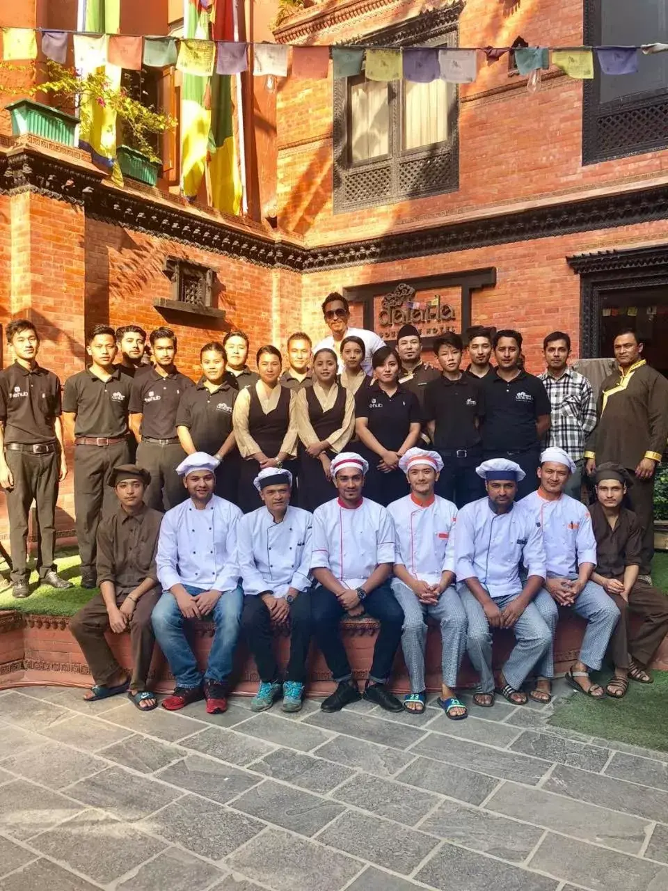 Staff in Dalai-La Boutique Hotel