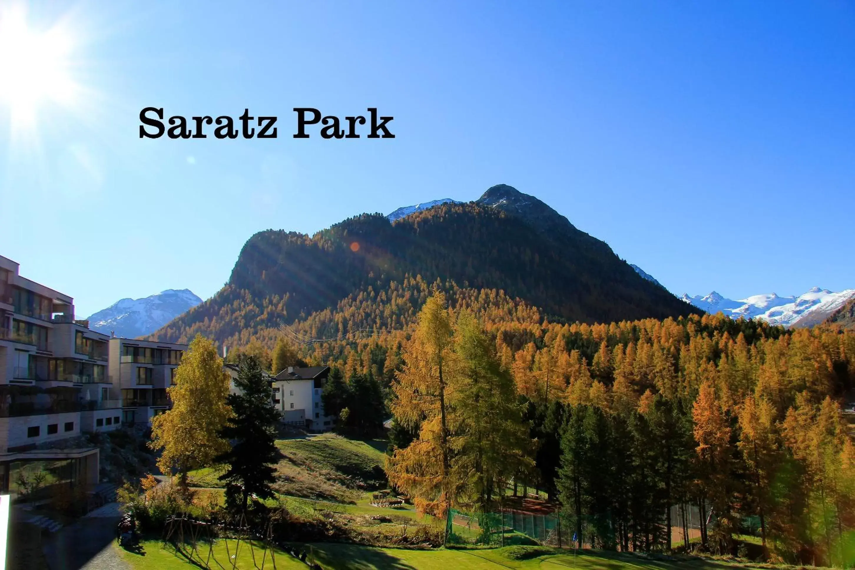 Mountain View in Hotel Saratz Pontresina