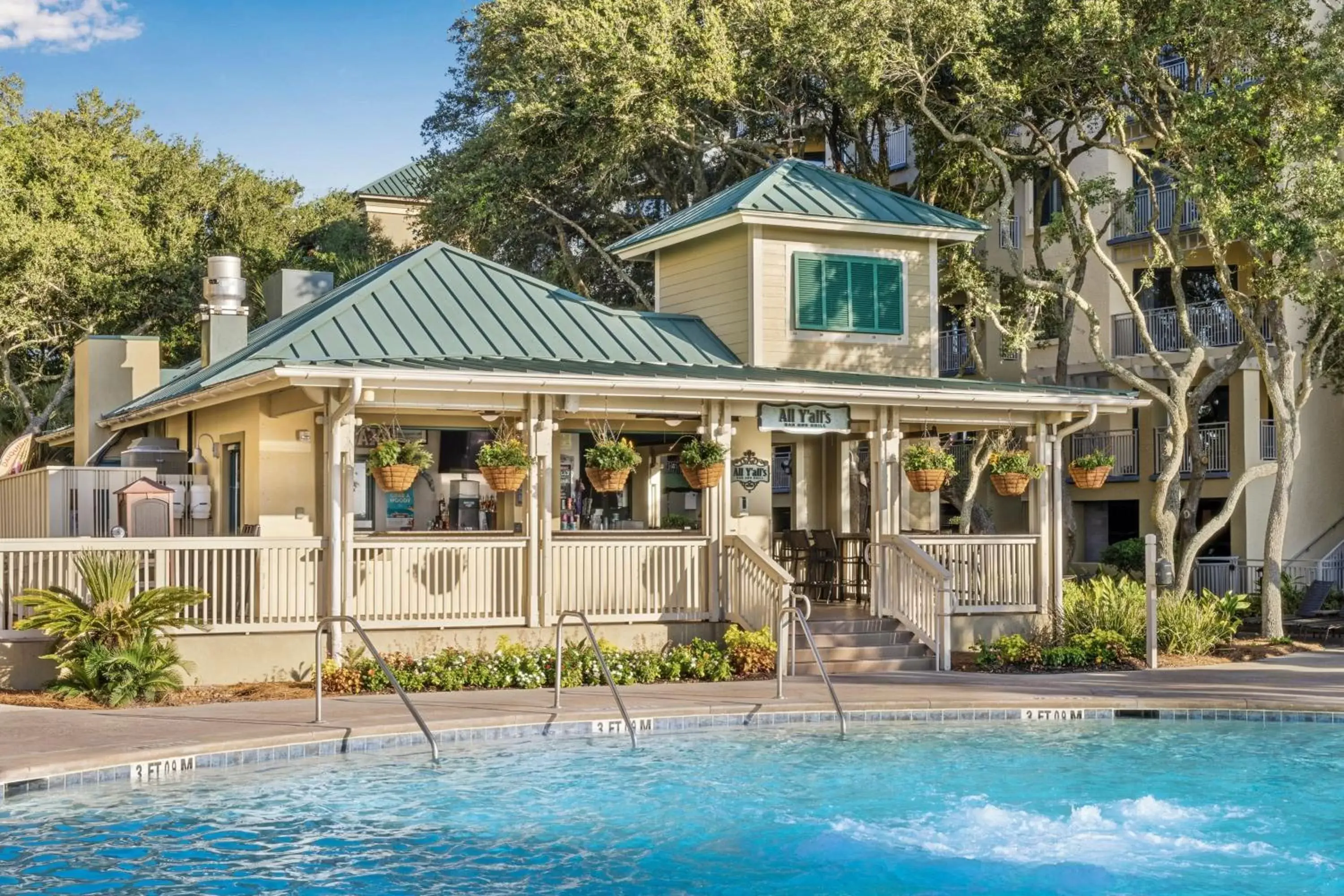 Restaurant/places to eat, Property Building in Marriott's Barony Beach Club