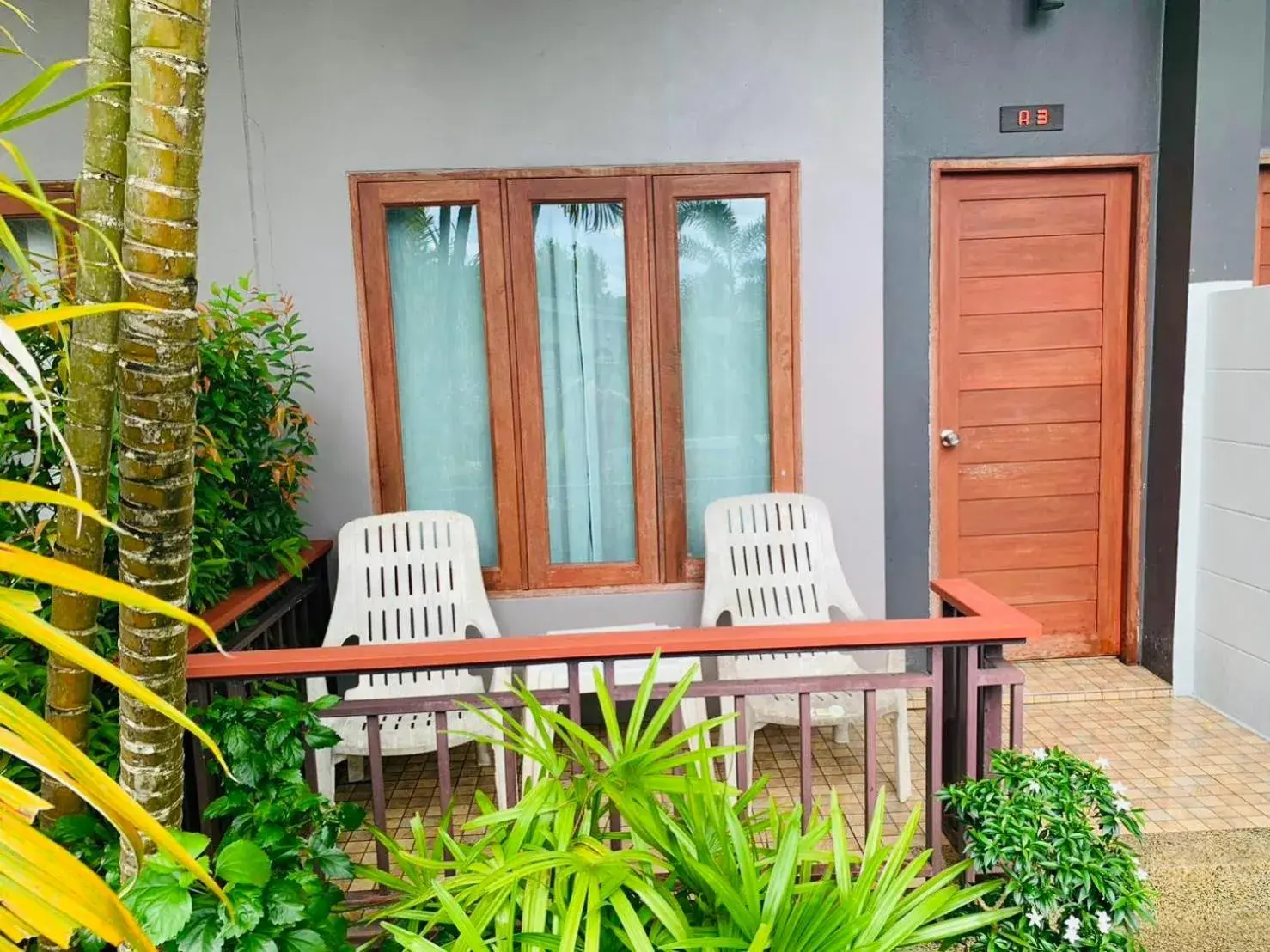 Balcony/Terrace in Andawa Lanta Resort