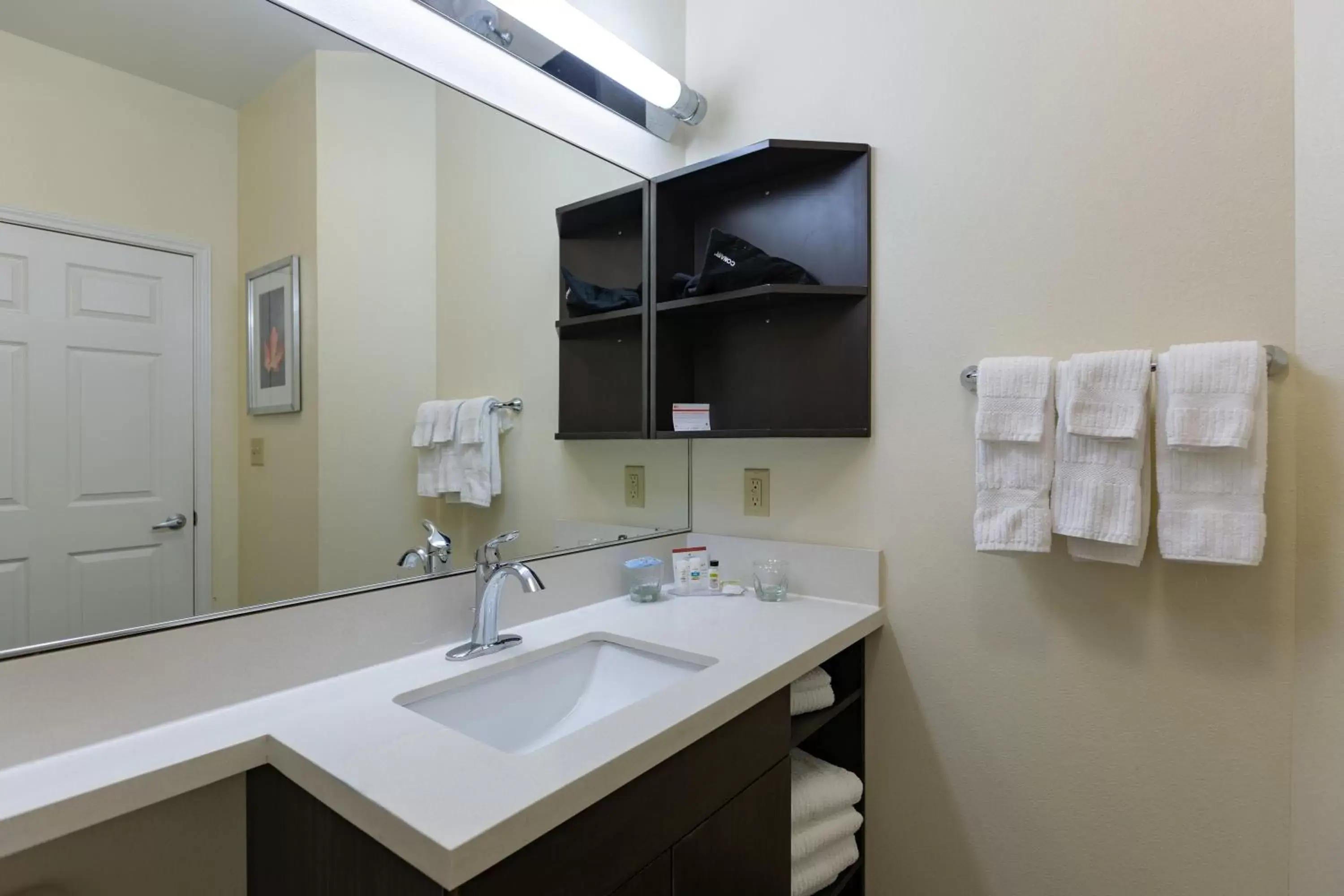 Bathroom in Candlewood Suites San Marcos, an IHG Hotel