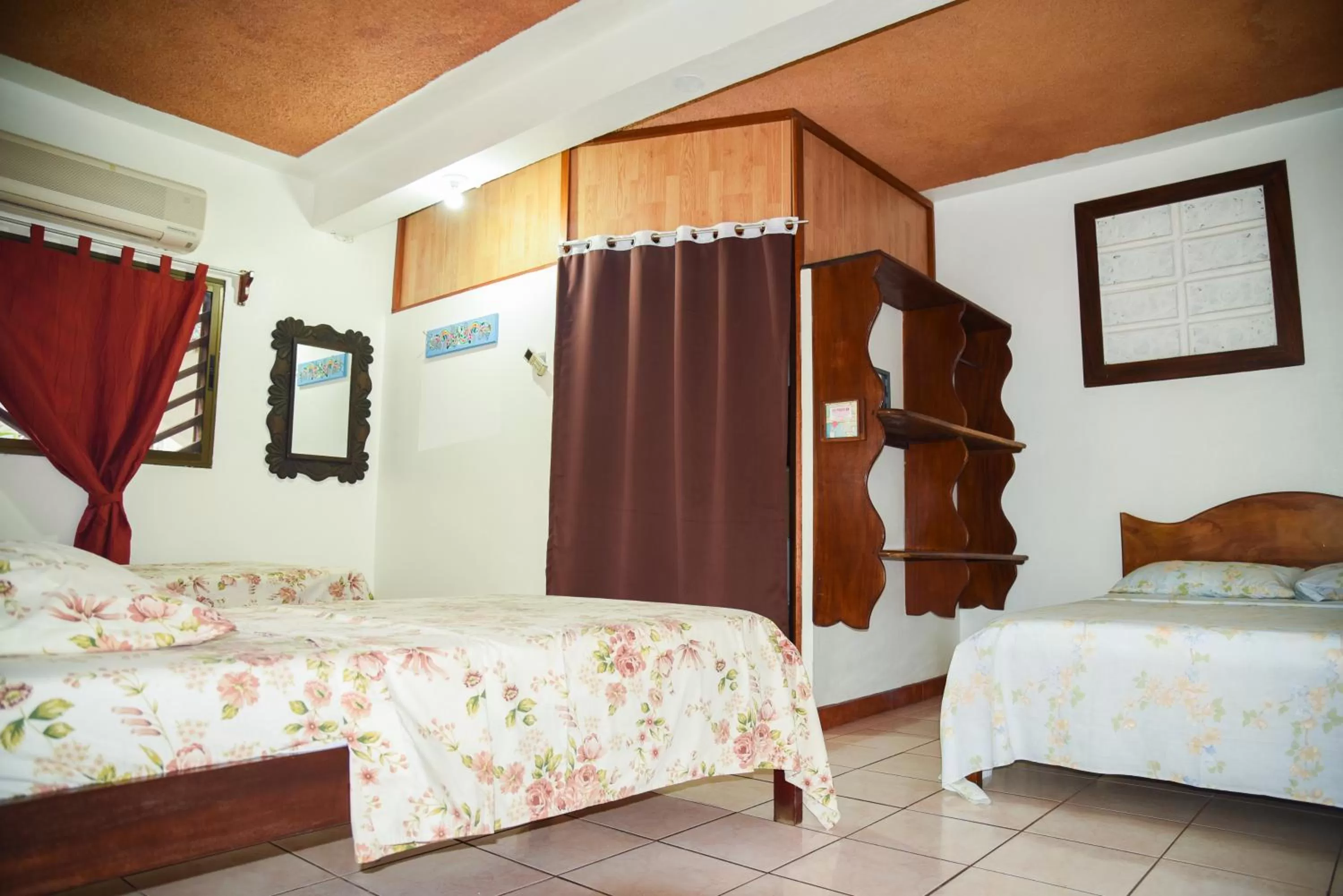 Bed in Hotel Marielos