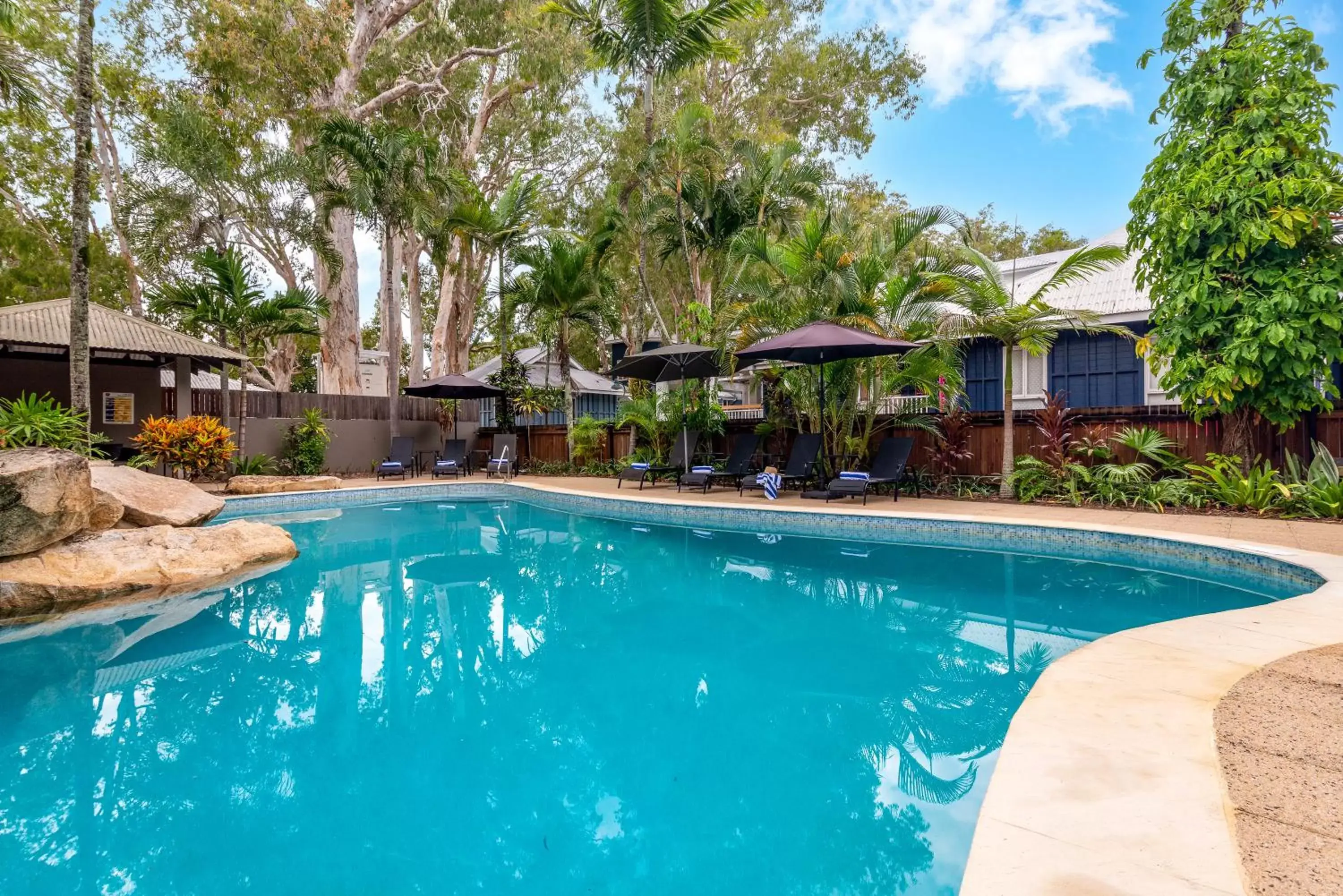 Swimming pool in Paradise On The Beach Resort Swimming pool in Paradise On The Beach Resort