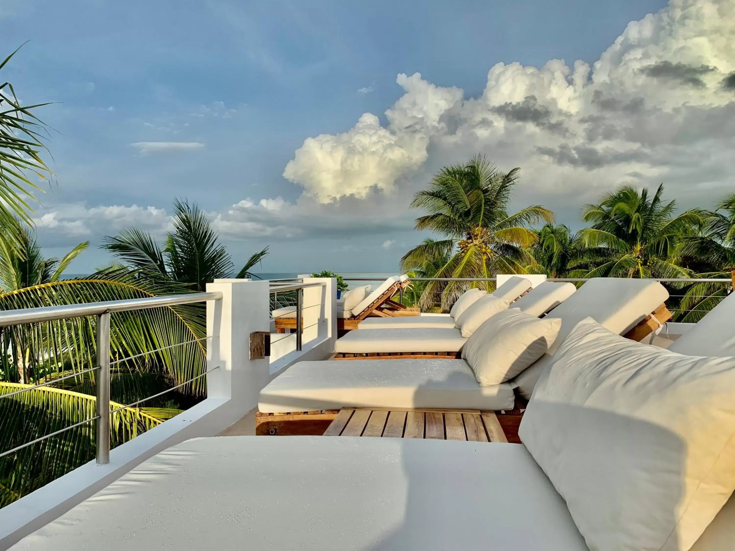 Solarium in Hotel La Casa Cielo