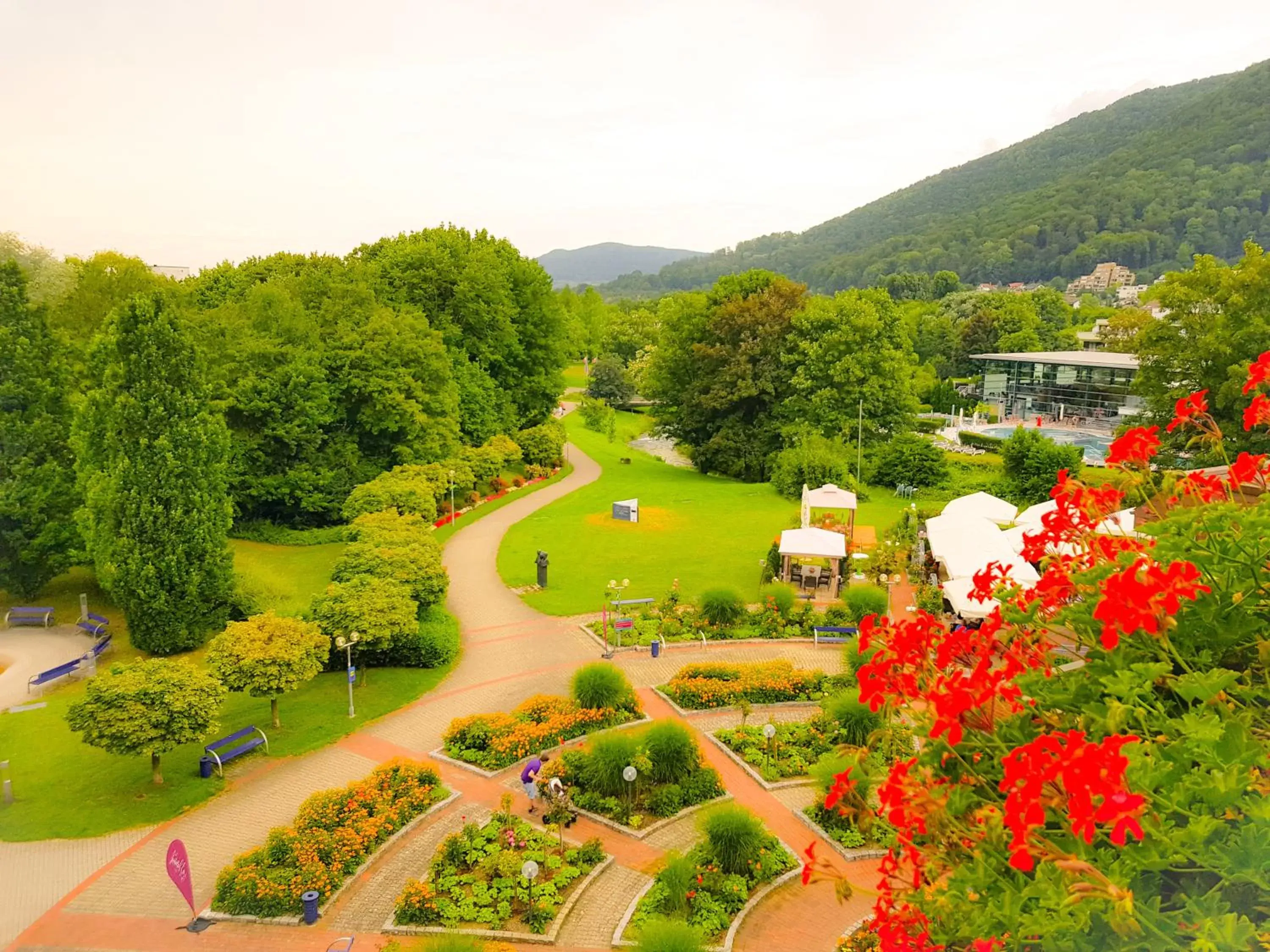 View (from property/room), Bird's-eye View in Hotel Graf Eberhard