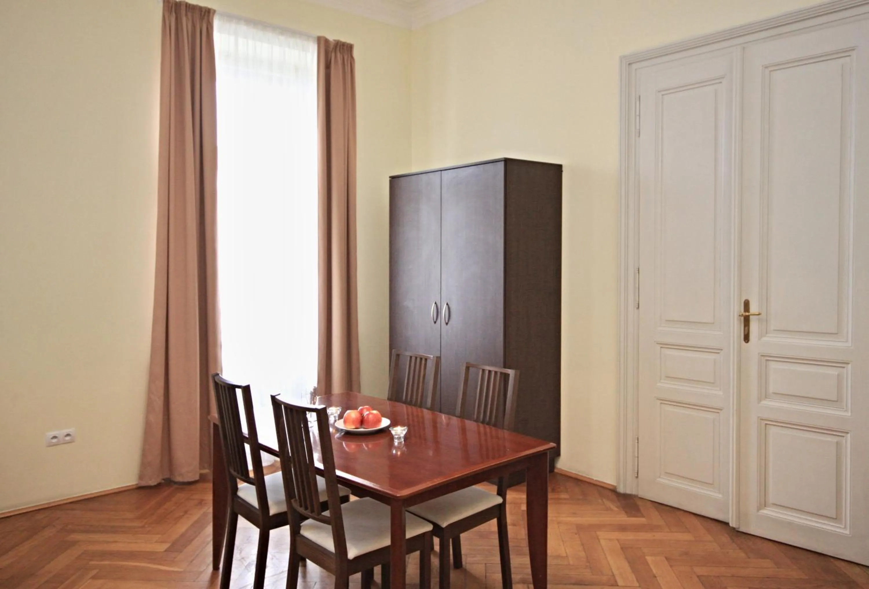 Dining area in River View Residence