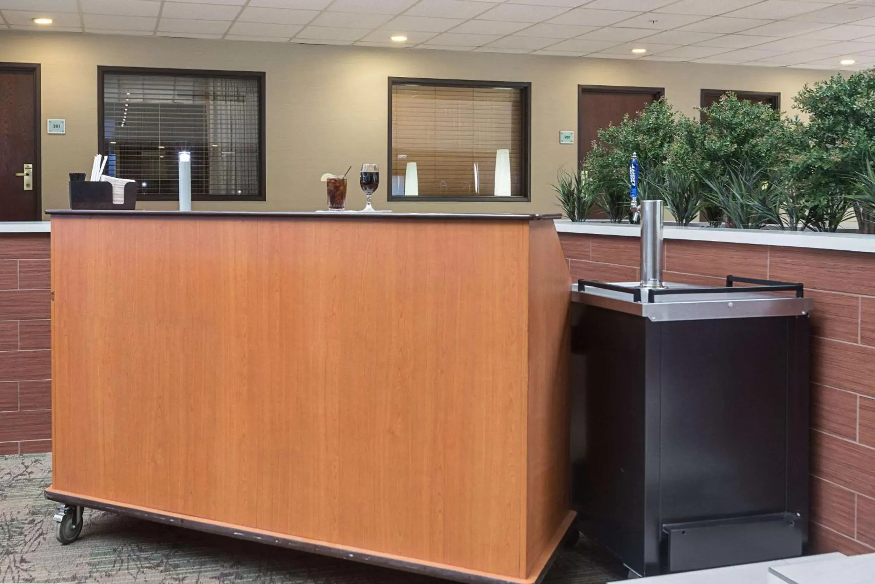 Lobby or reception in Quality Suites Lansing West Lobby or reception in Quality Suites Lansing West