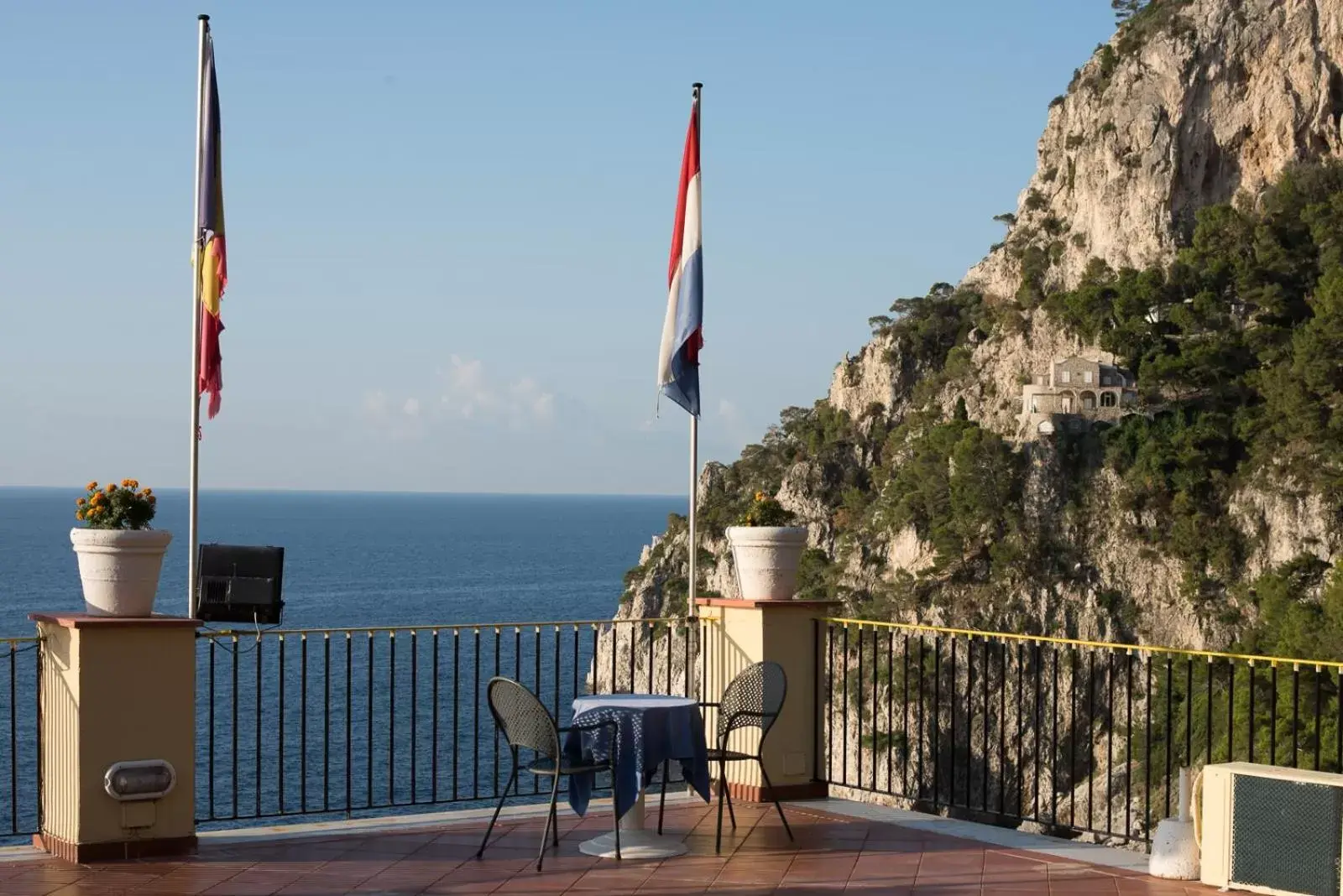 Balcony/Terrace in Hotel Weber Ambassador