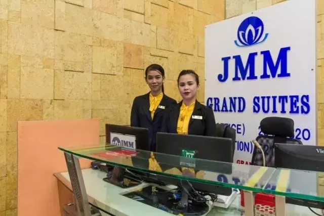 Lobby or reception in JMM Grand Suites