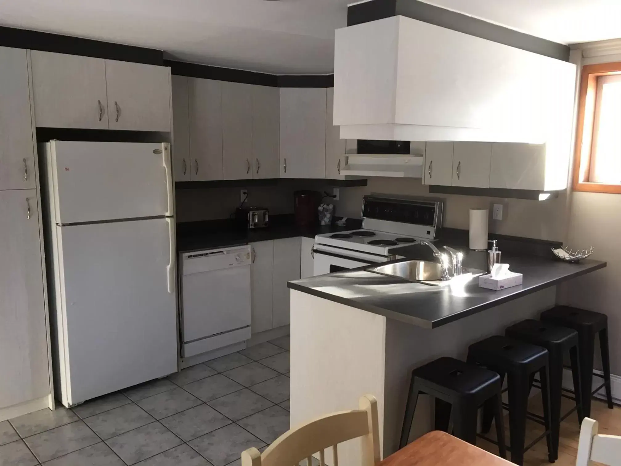 Kitchen/Kitchenette in Auberge Valcartier