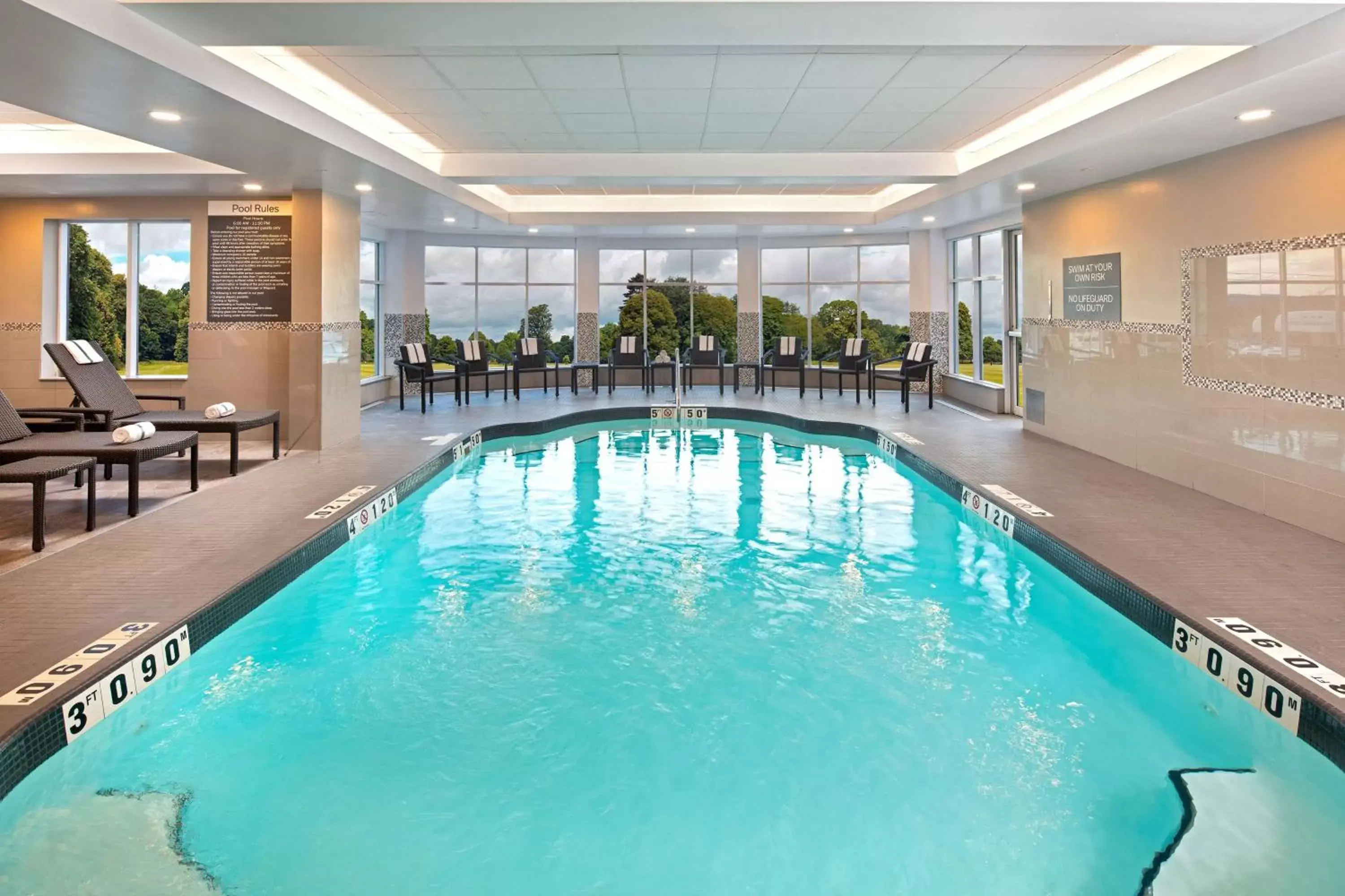 Pool view, Swimming Pool in Hilton Garden Inn Halifax Airport