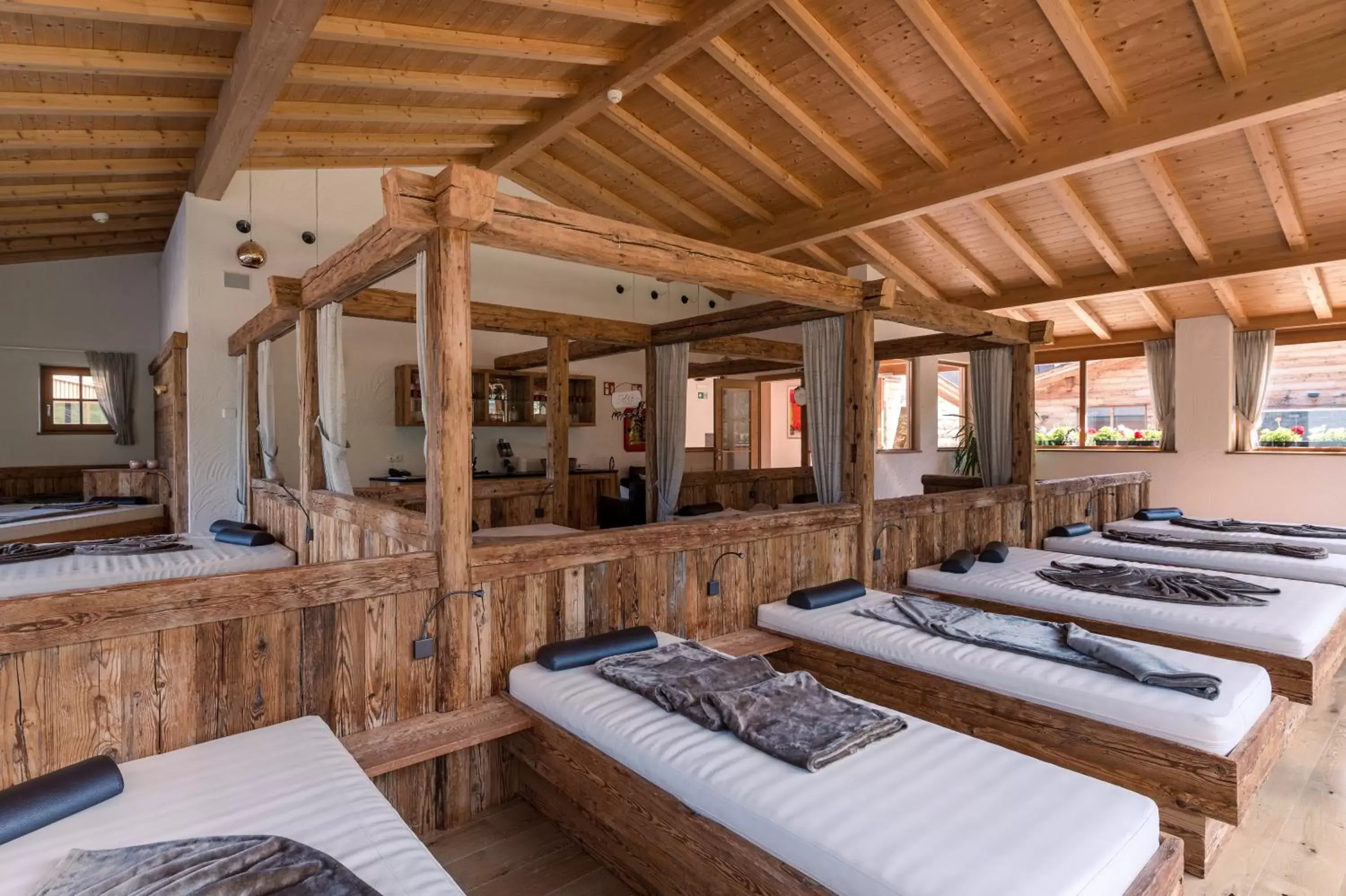 Spa and wellness centre/facilities in Alpine Nature Hotel Stoll