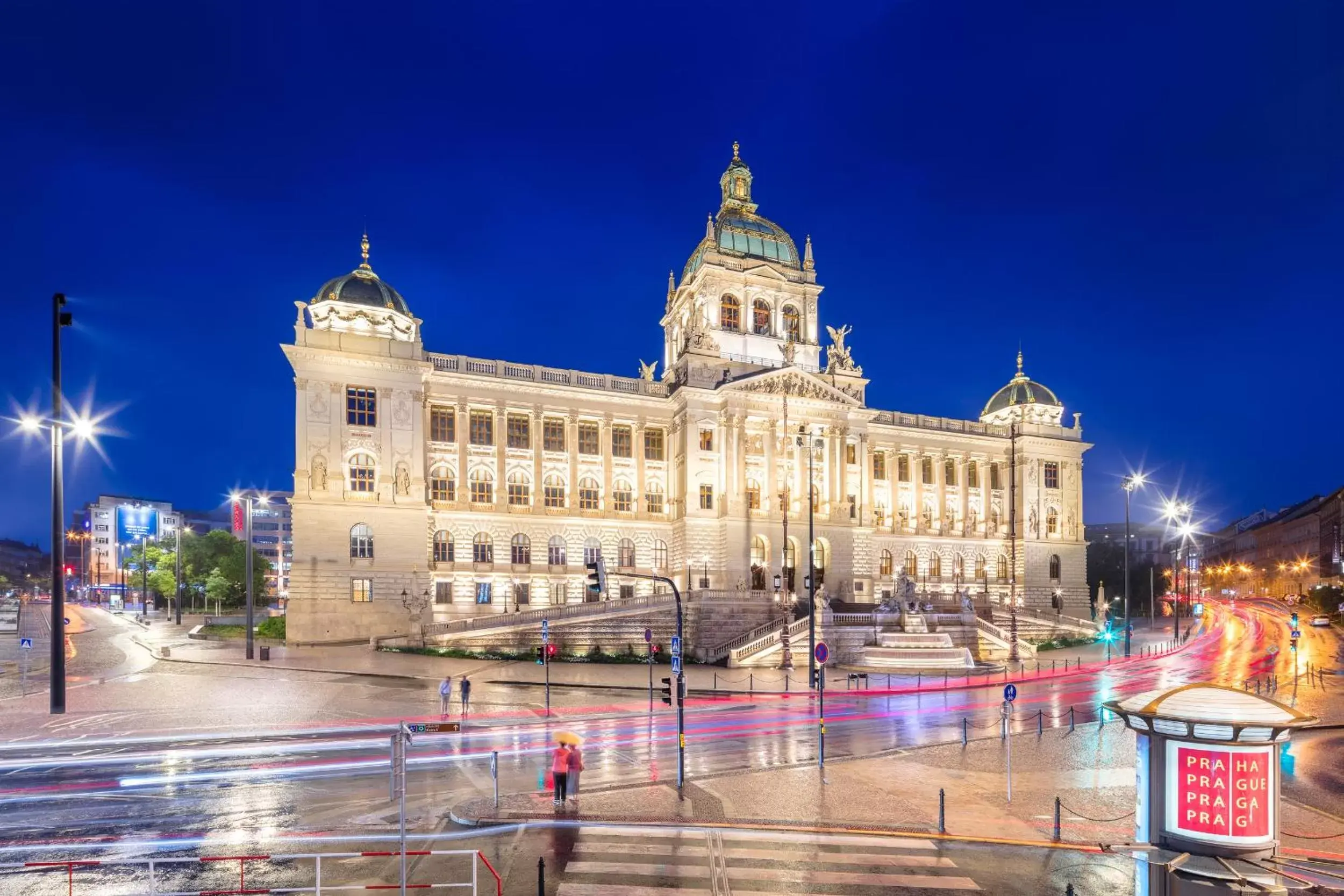 City view in Occidental Praha Wilson