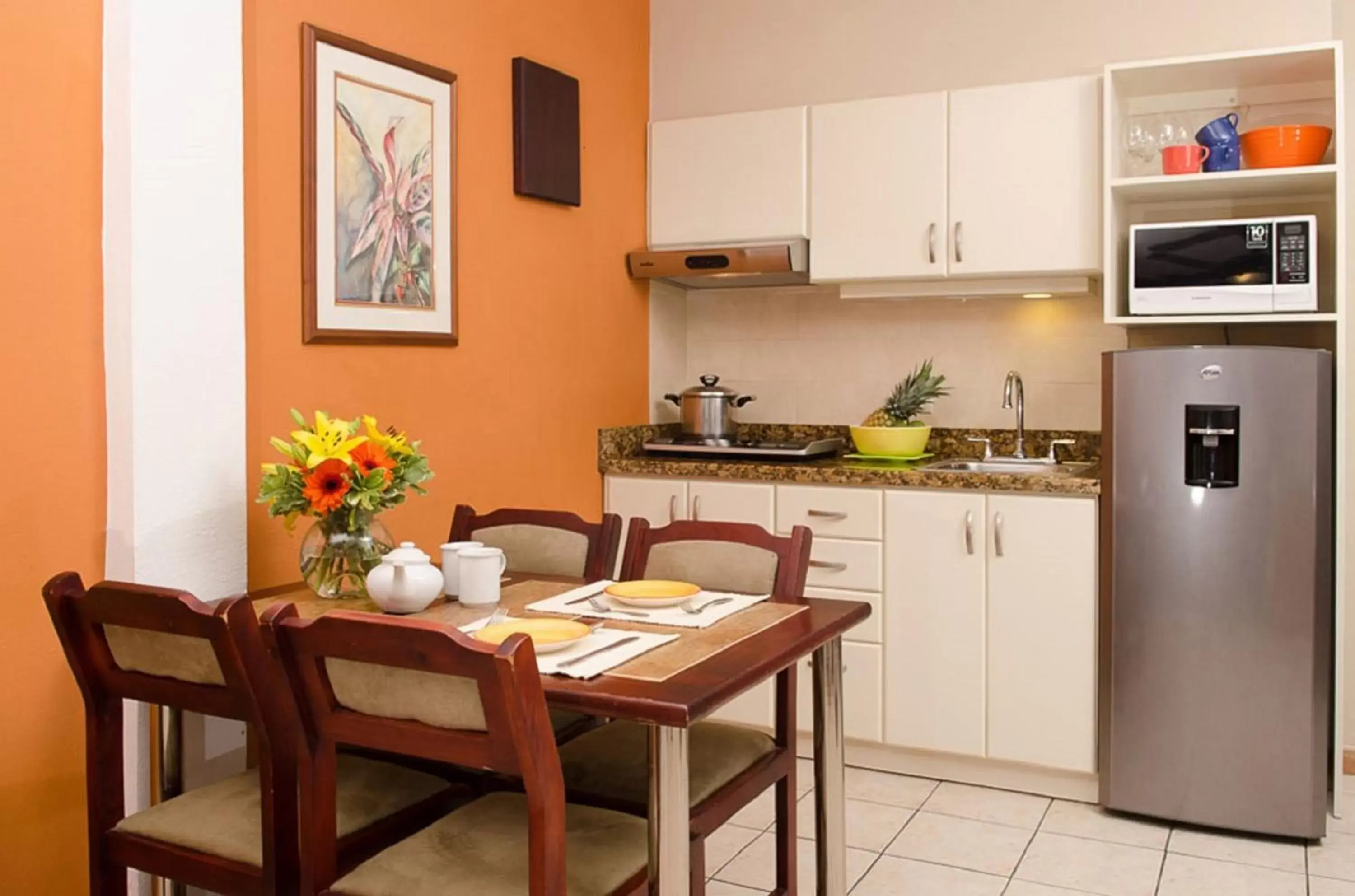 Kitchen or kitchenette, Kitchen/Kitchenette in La Sabana Hotel Suites Apartments