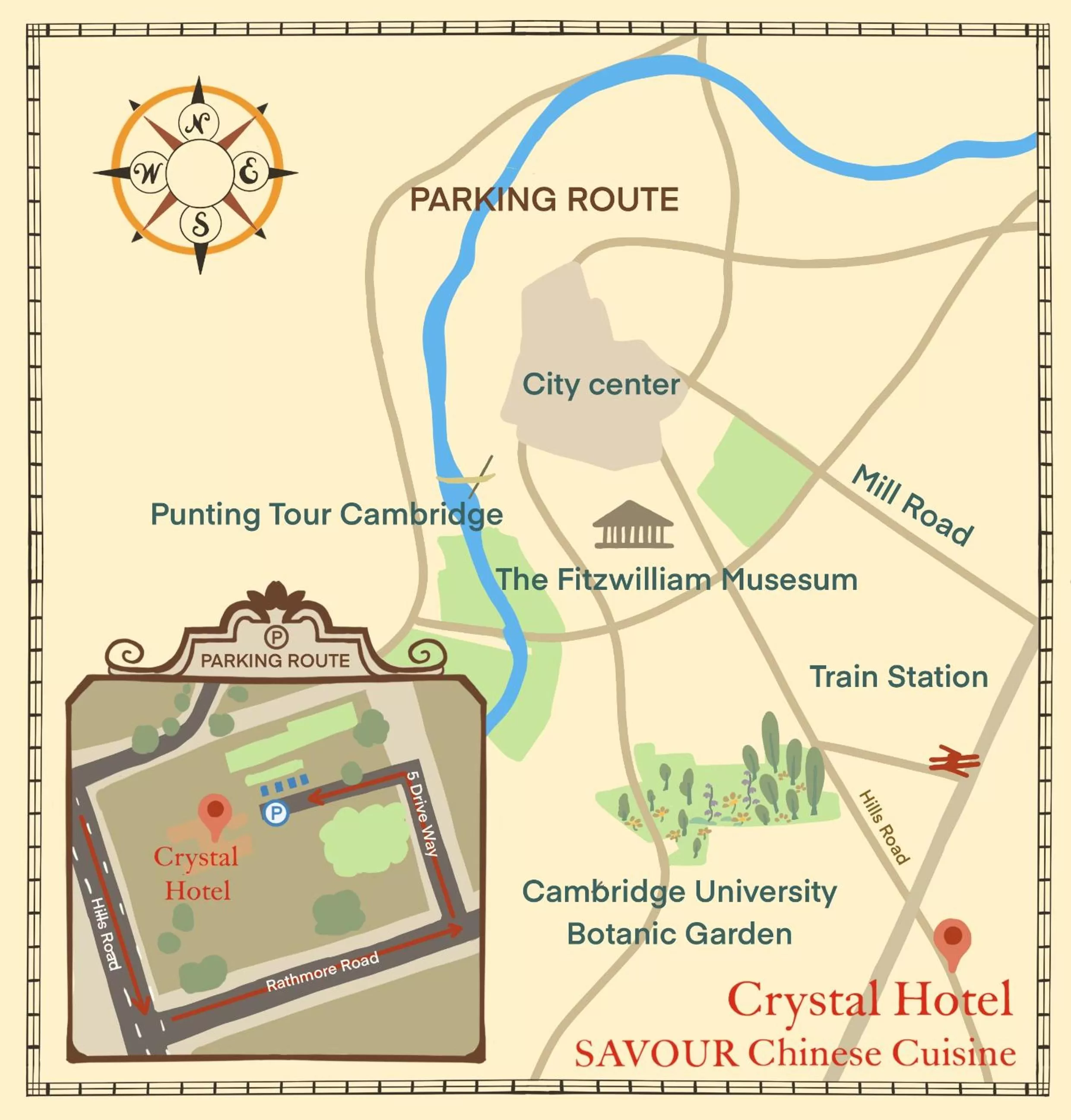 Logo/Certificate/Sign in Crystal Hotel & Savour