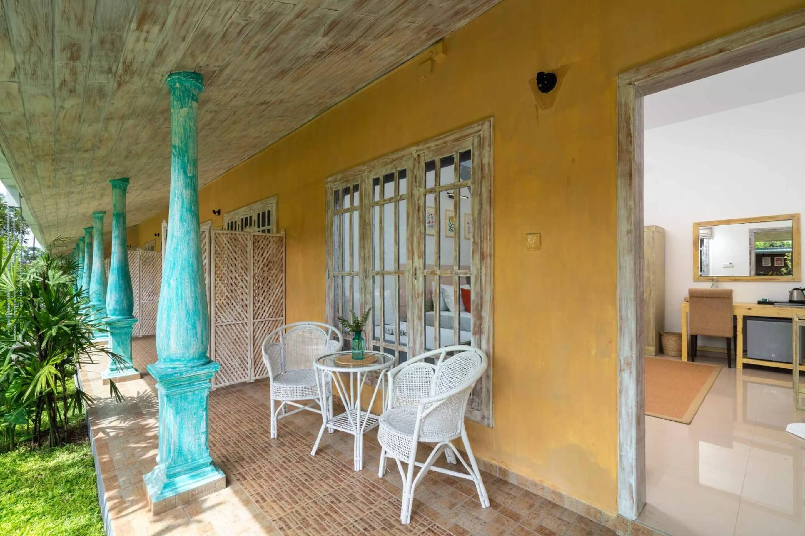 Garden in Palmera Eco Resorts Nilaveli