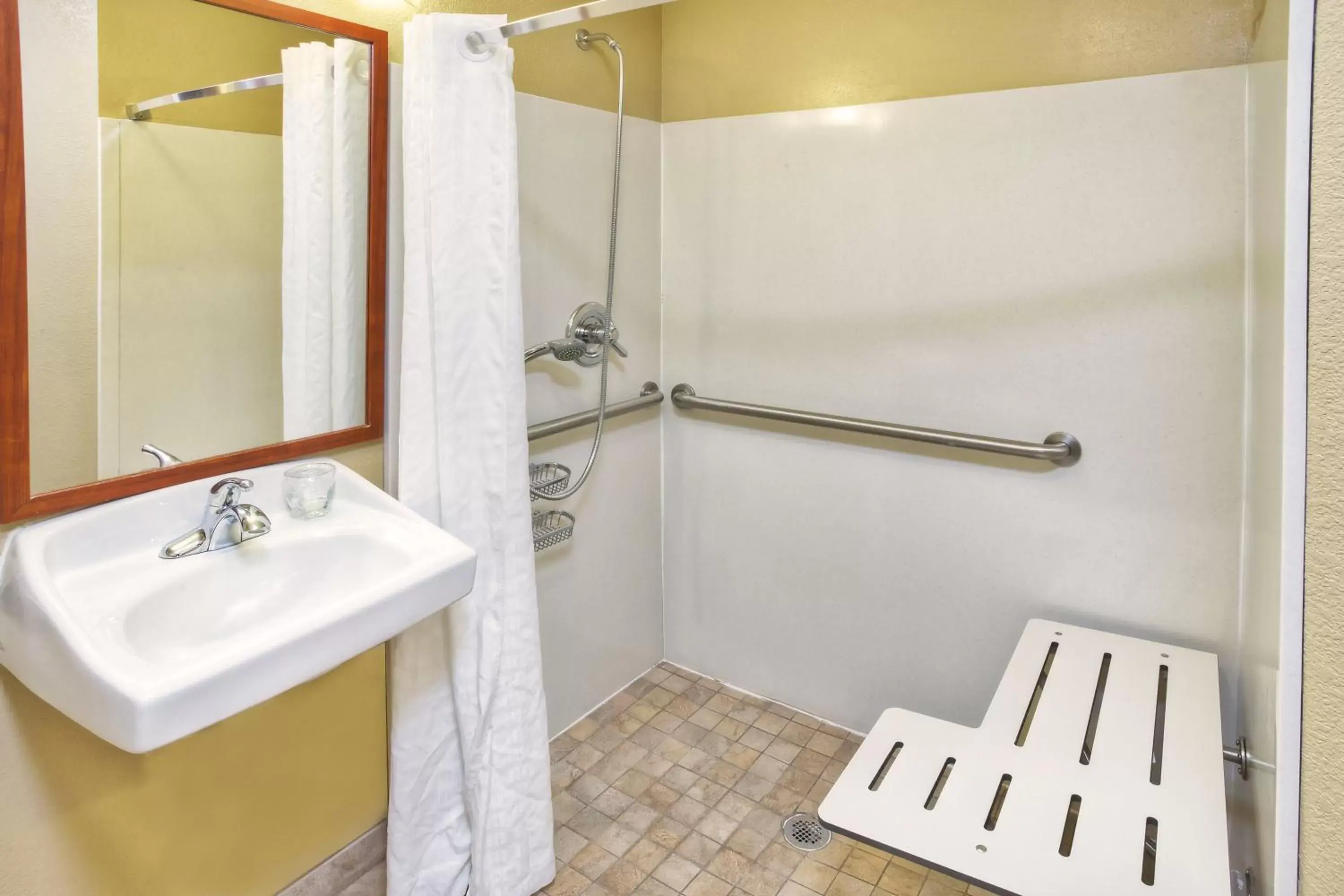 Bathroom in Candlewood Suites Fort Stockton, an IHG Hotel