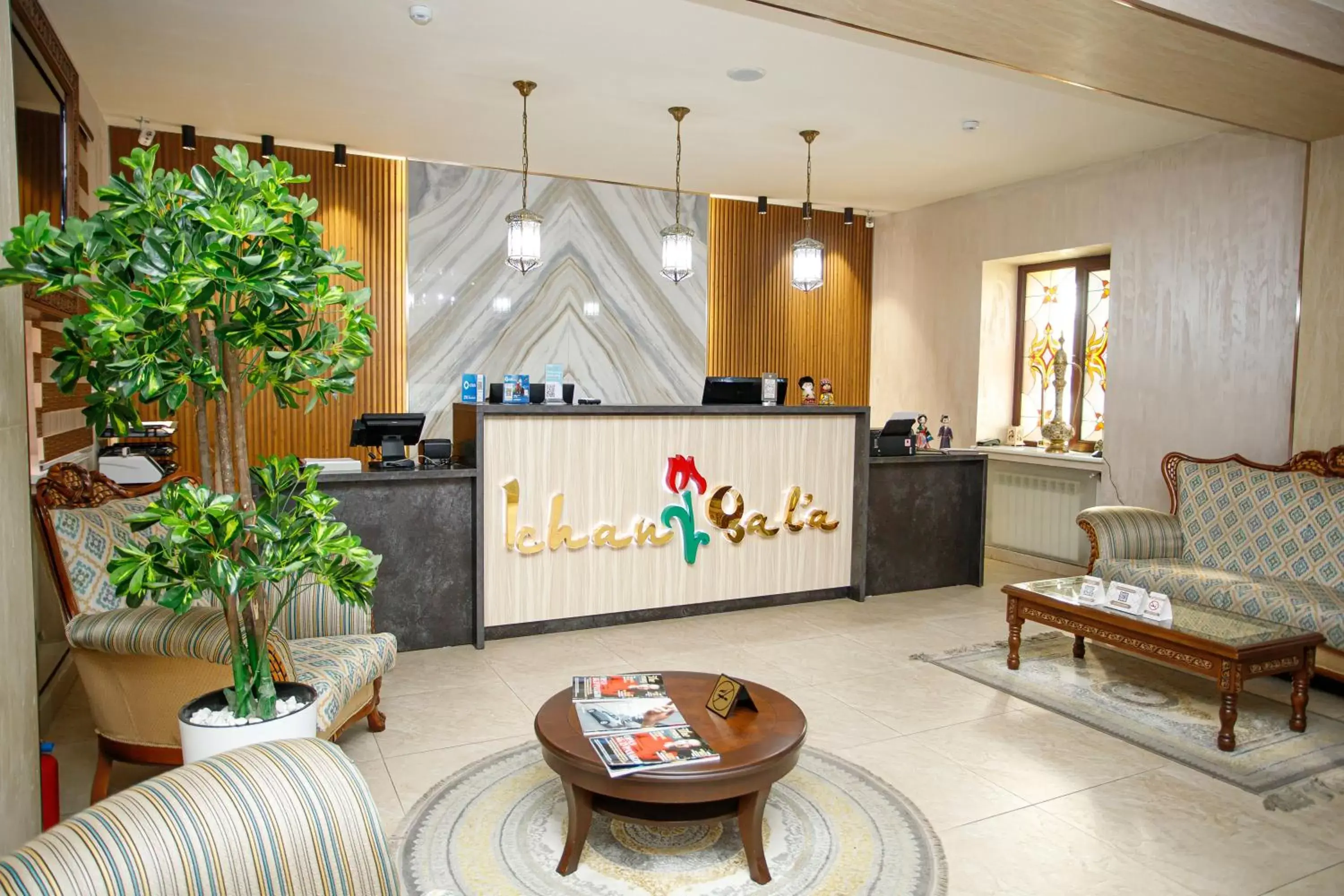 Lobby or reception in Ichan Qal'a Premium Class Hotel Lobby or reception in Ichan Qal'a Premium Class Hotel