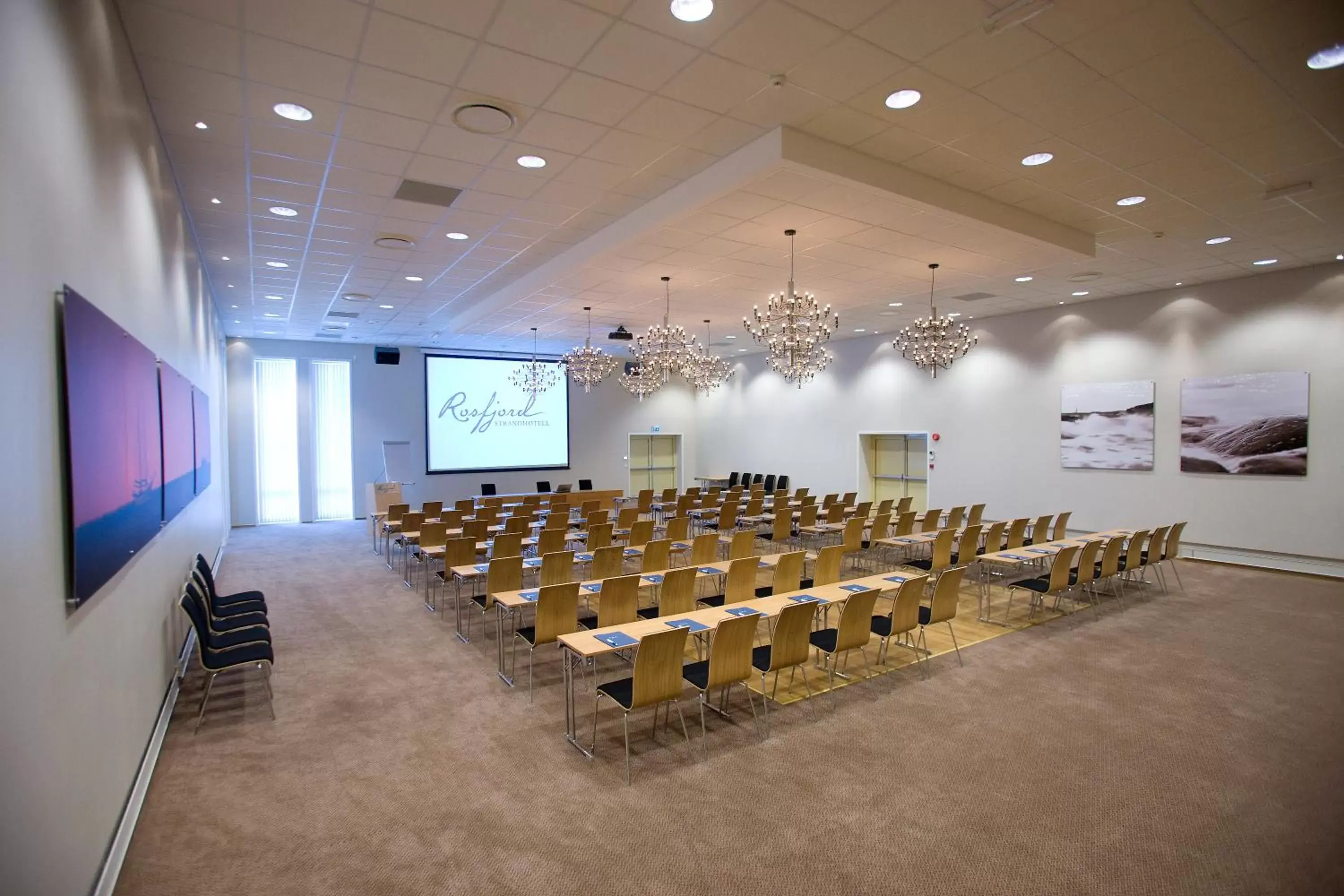 Meeting/conference room in Rosfjord Strandhotel