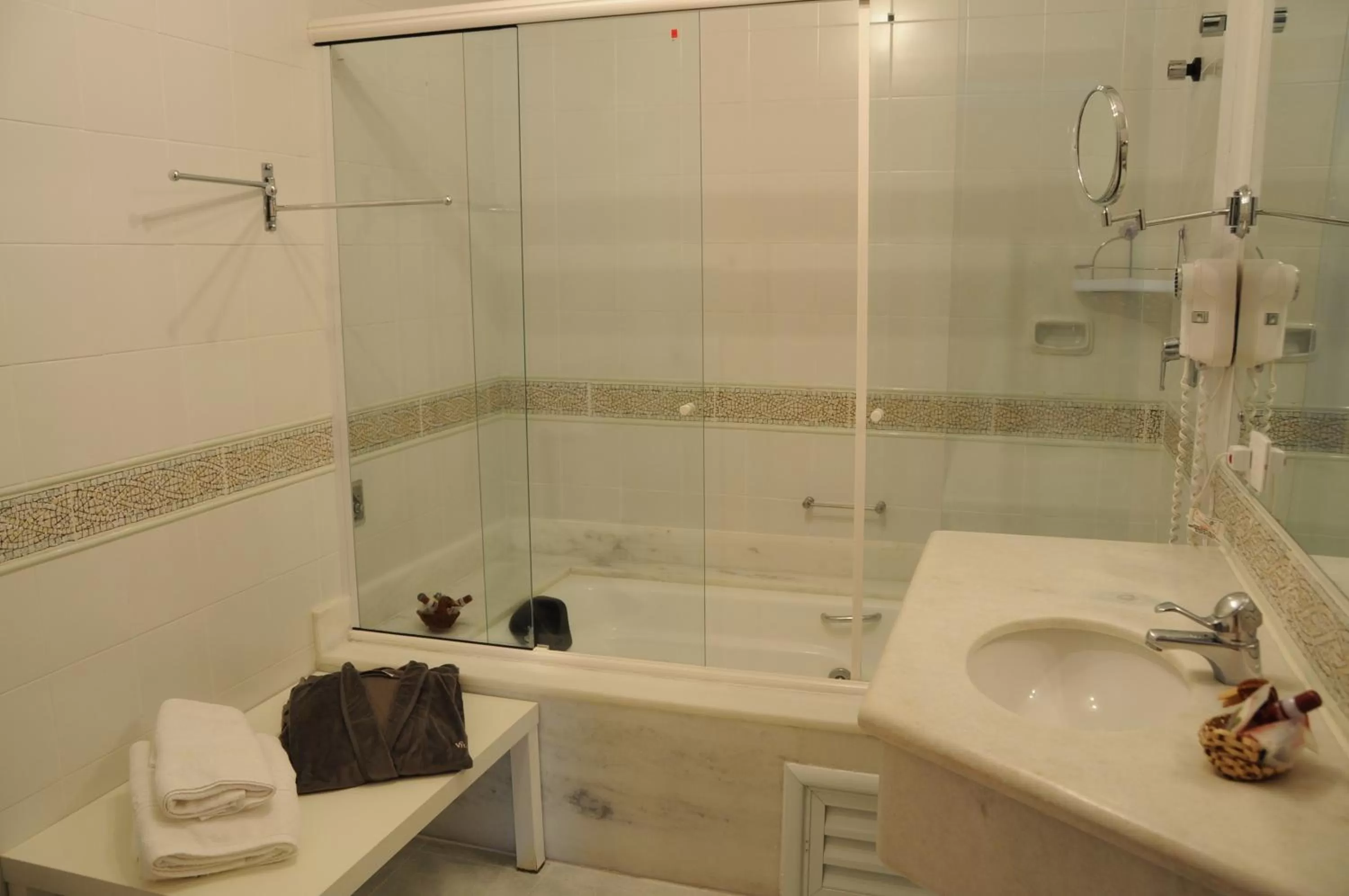 Bathroom in Pousada Villa Capivary Campos do Jordão