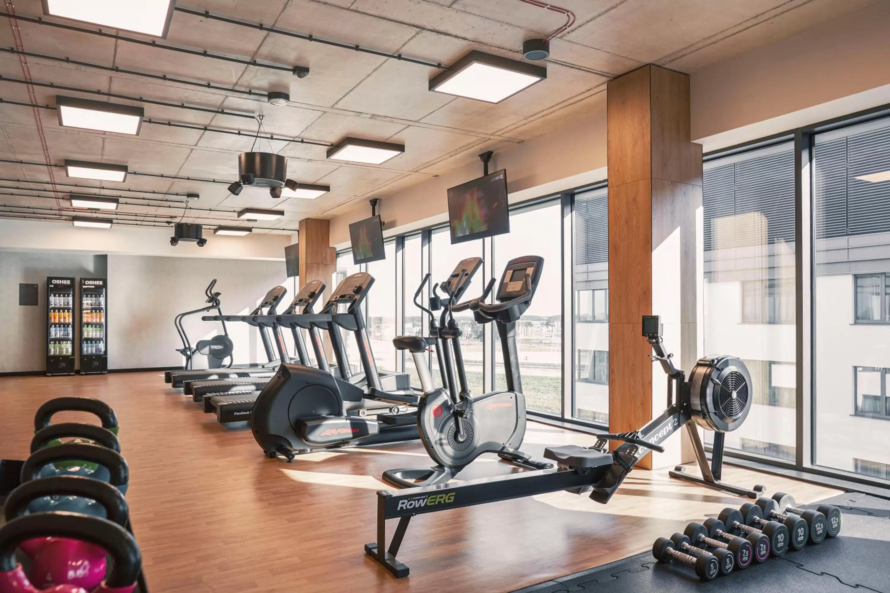 Fitness centre/facilities in Q Hotel Plus Wrocław Bielany