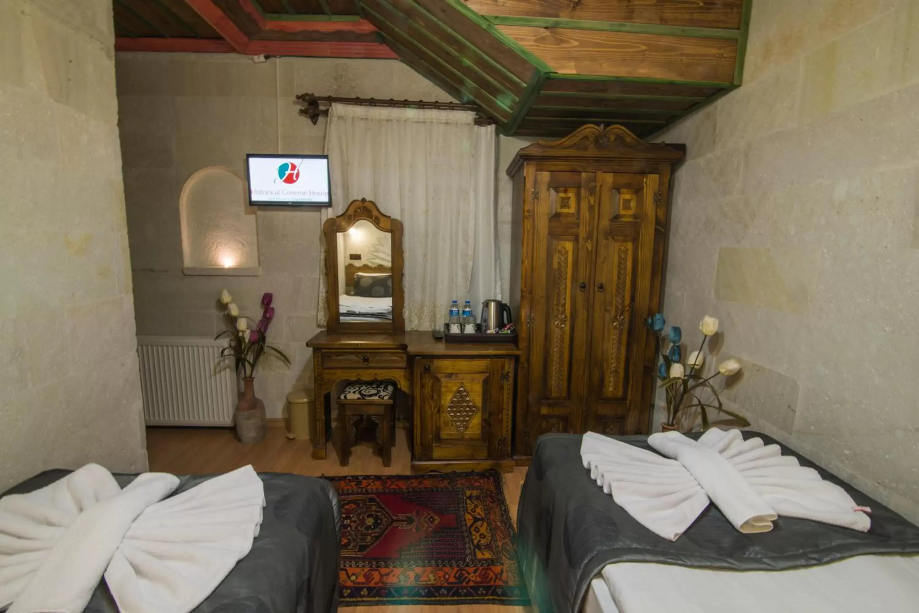 Bed in Historical Goreme House