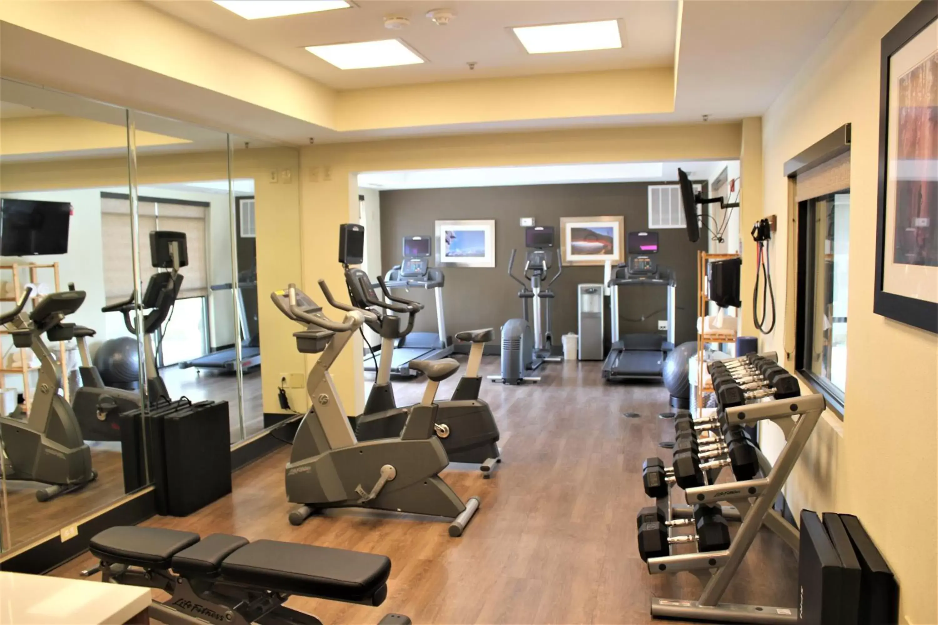 Fitness centre/facilities, Fitness Center/Facilities in Holiday Inn Express & Suites Charlotte-Concord-I-85, an IHG Hotel