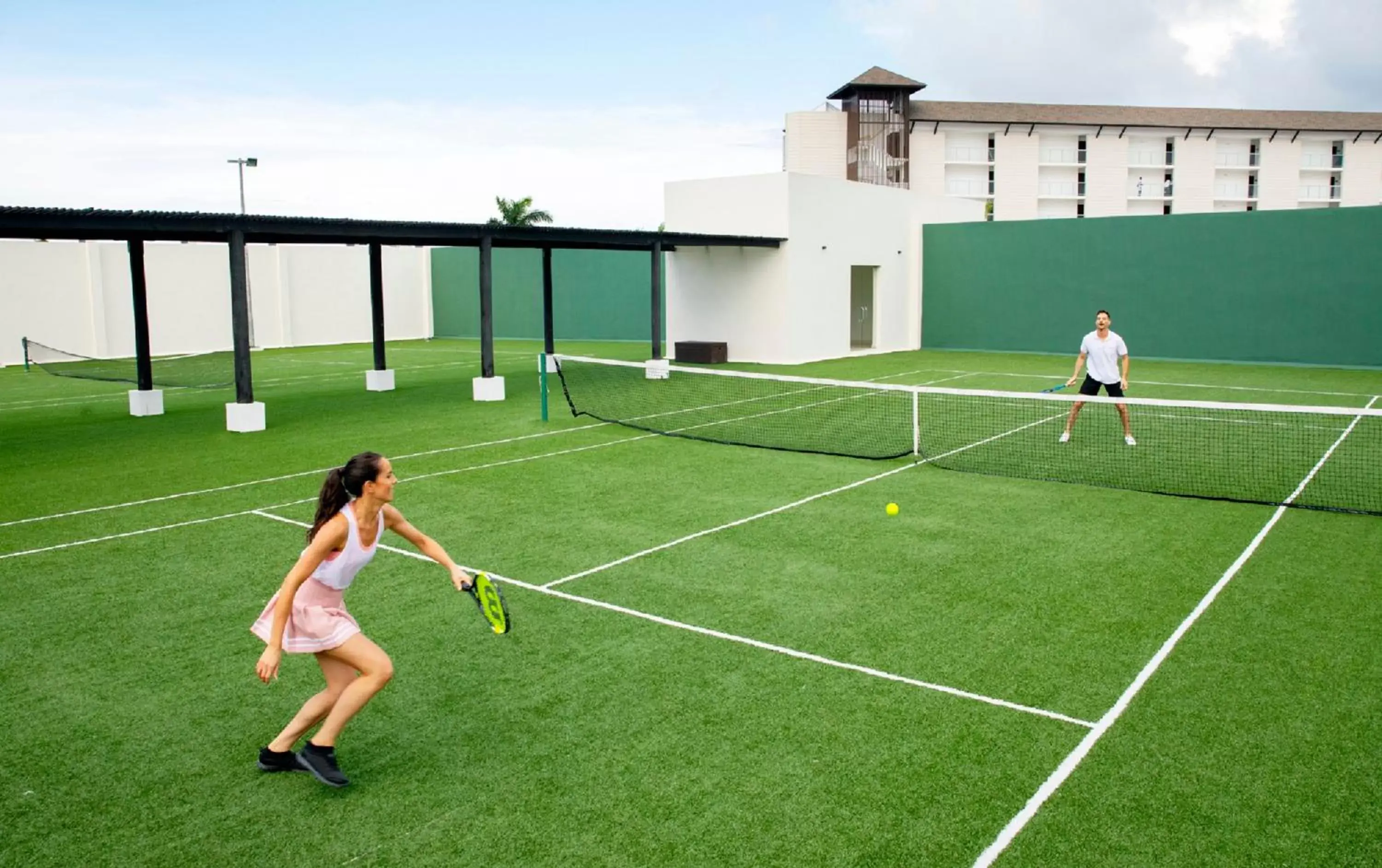 Tennis court, Tennis/Squash in Hideaway at Royalton Blue Waters, An Autograph Collection all-Inclusive Resort - Adults Only