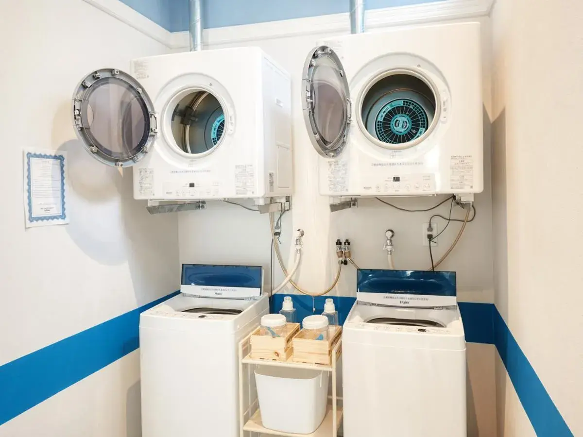 washing machine in Glory island okinawa SOBE