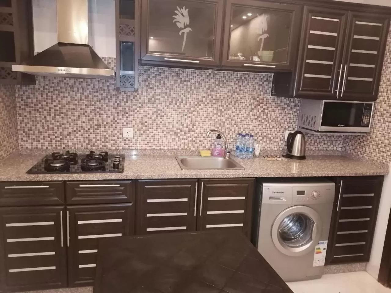Kitchen or kitchenette, Kitchen/Kitchenette in Al-Ahlam Hotel Apartments