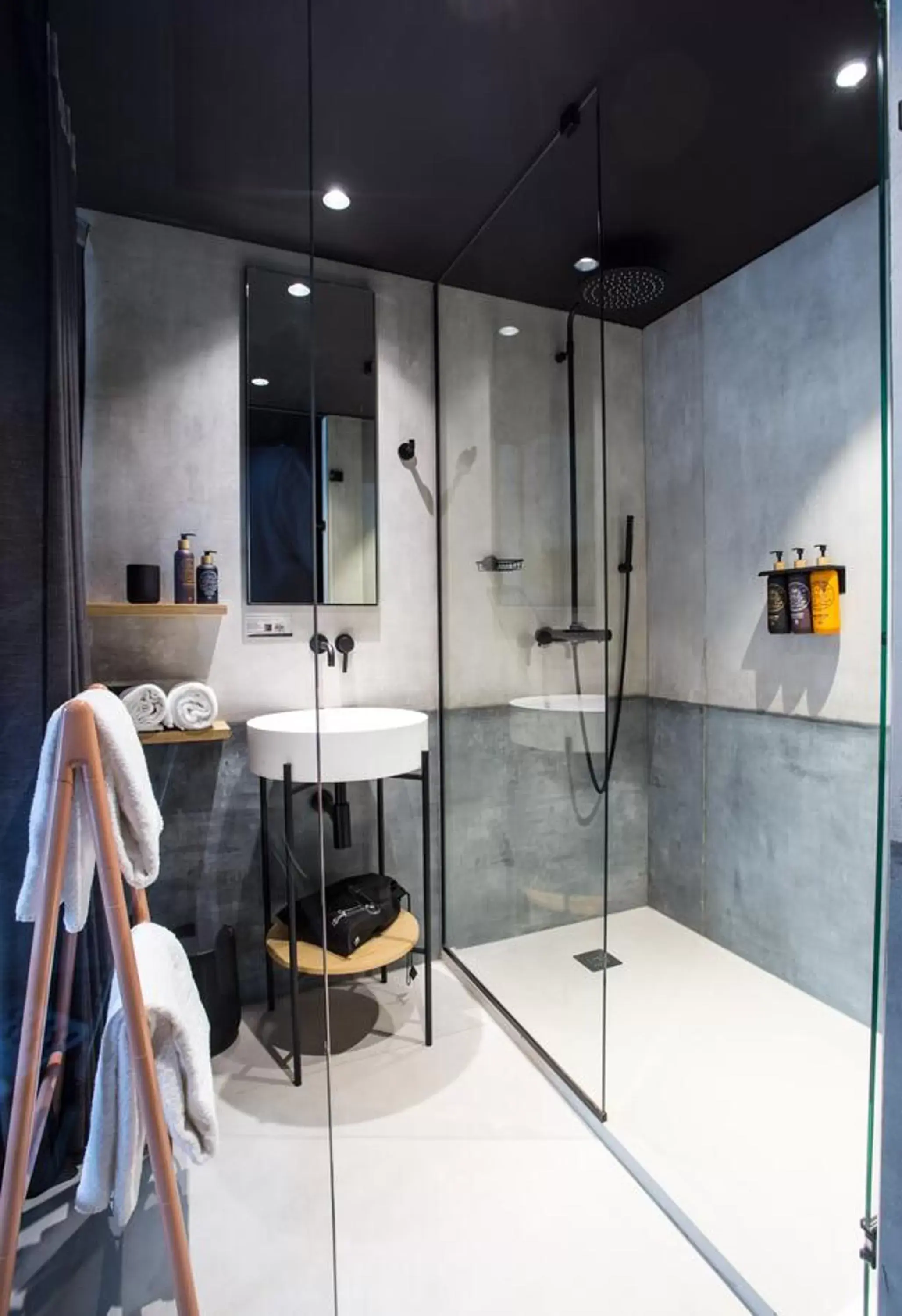 Shower, Bathroom in La Folie Douce Hotels Chamonix